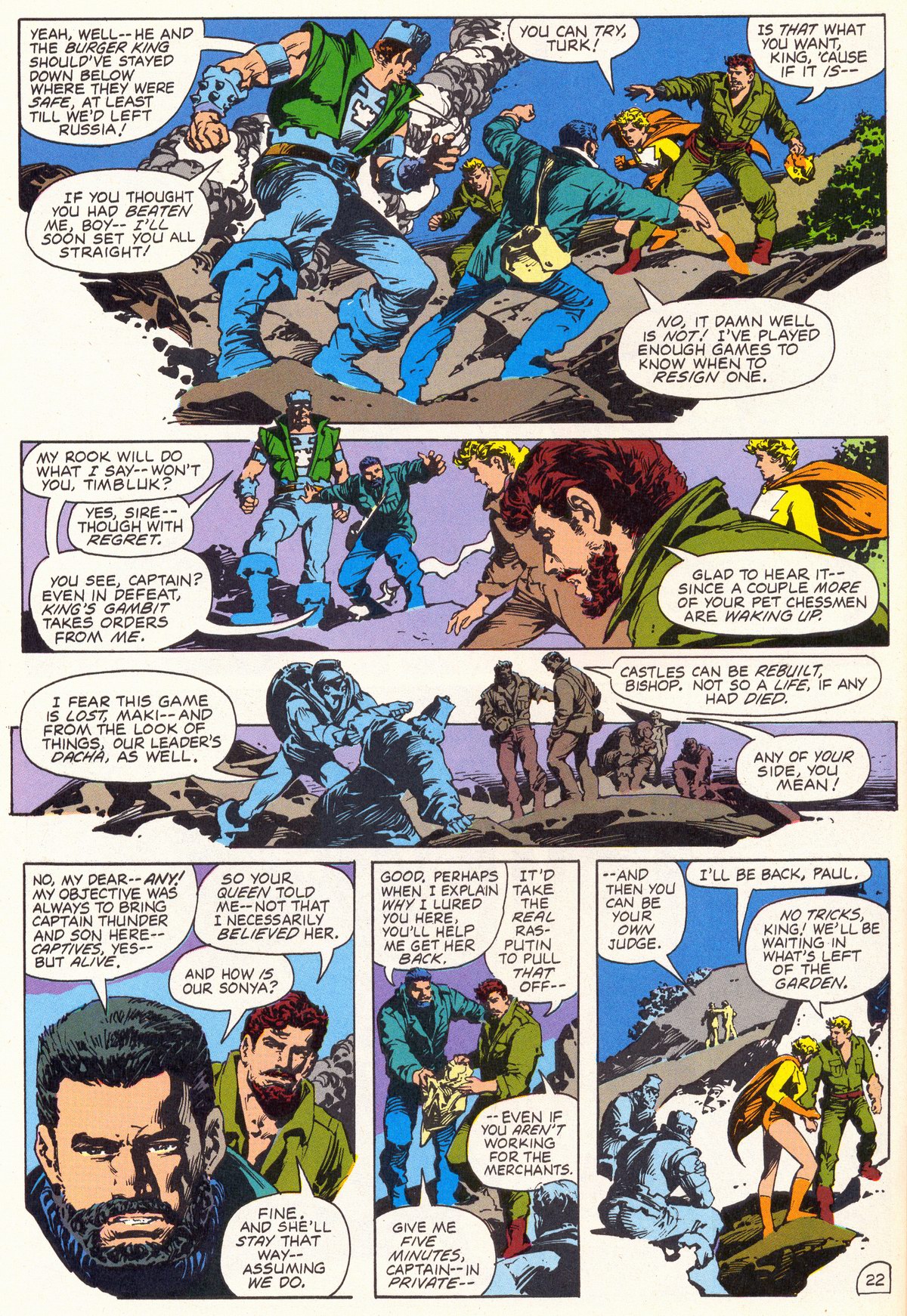 Read online Captain Thunder and Blue Bolt comic -  Issue #10 - 24