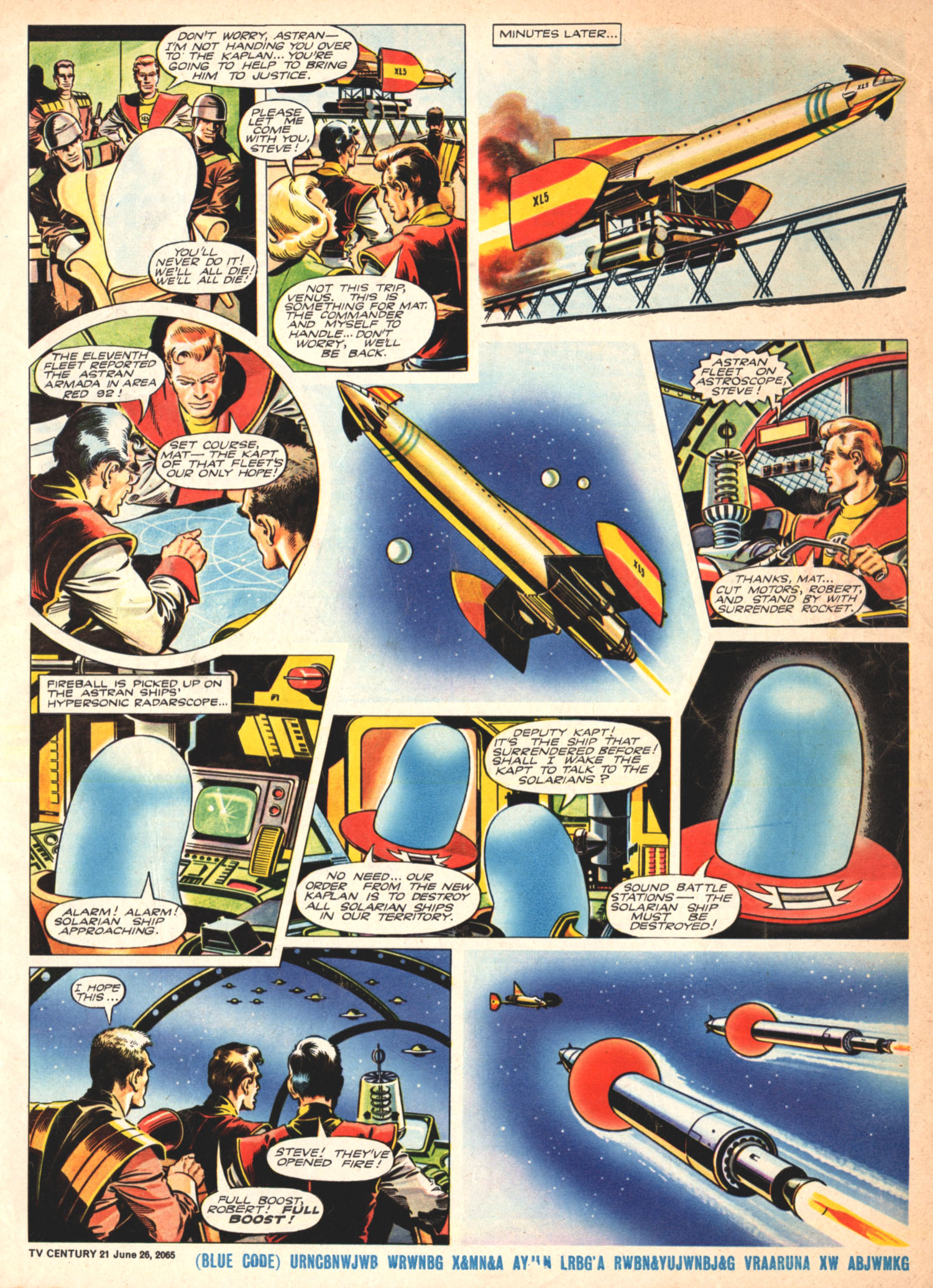 Read online TV Century 21 (TV 21) comic -  Issue #23 - 5