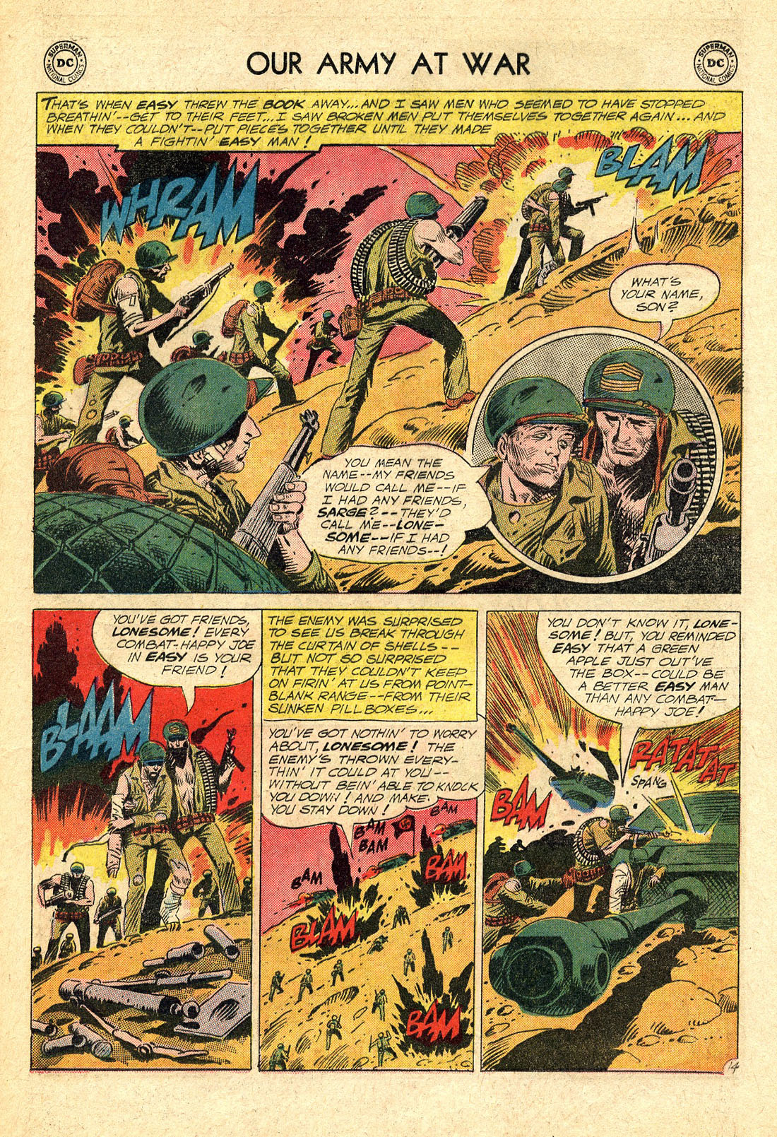 Read online Our Army at War (1952) comic -  Issue #150 - 21