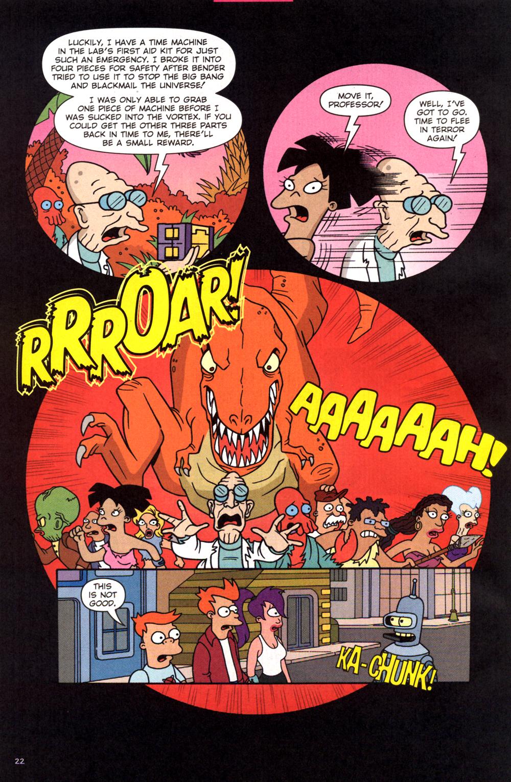 Read online Futurama Comics comic -  Issue #17 - 23