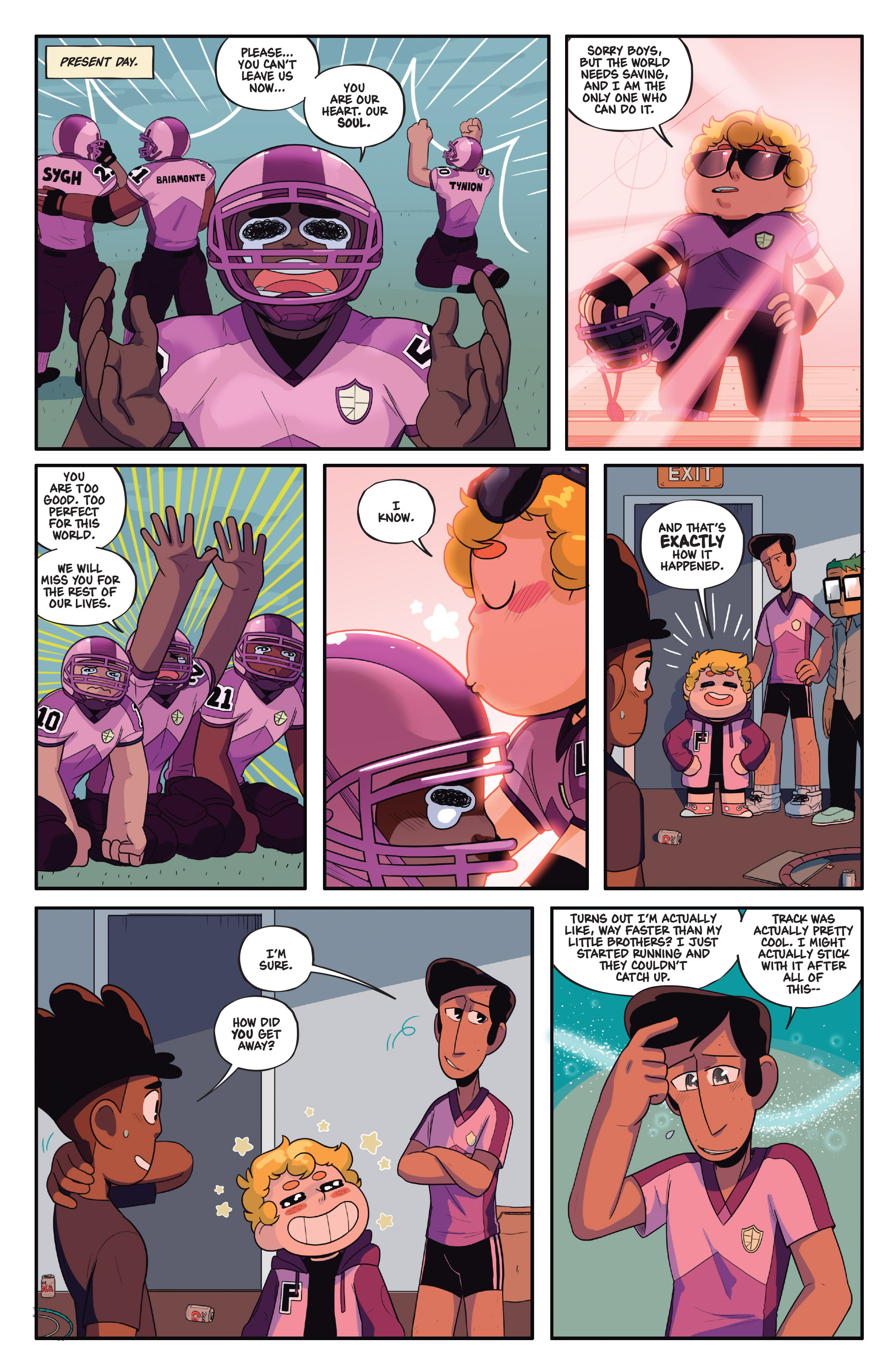 Read online The Backstagers comic -  Issue #8 - 4