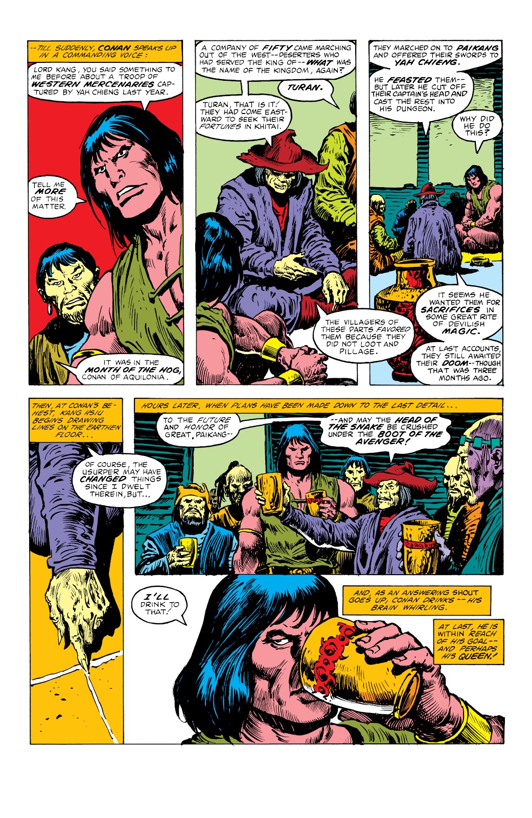 Conan the King: The Original Marvel Years Omnibus issue TPB (Part 3) - Page 97
