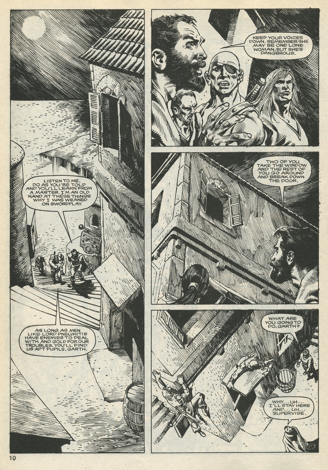 Read online The Savage Sword Of Conan comic -  Issue #127 - 10