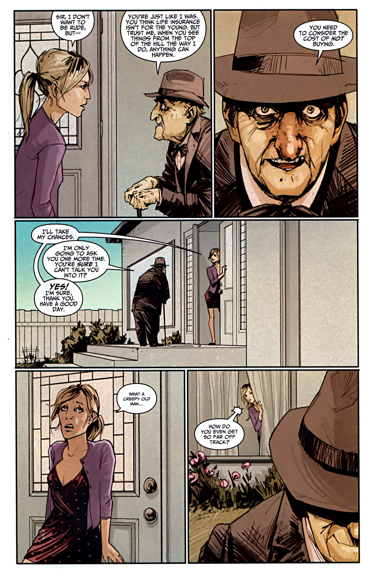 Read online Fringe: Tales from the Fringe comic -  Issue #4 - 15