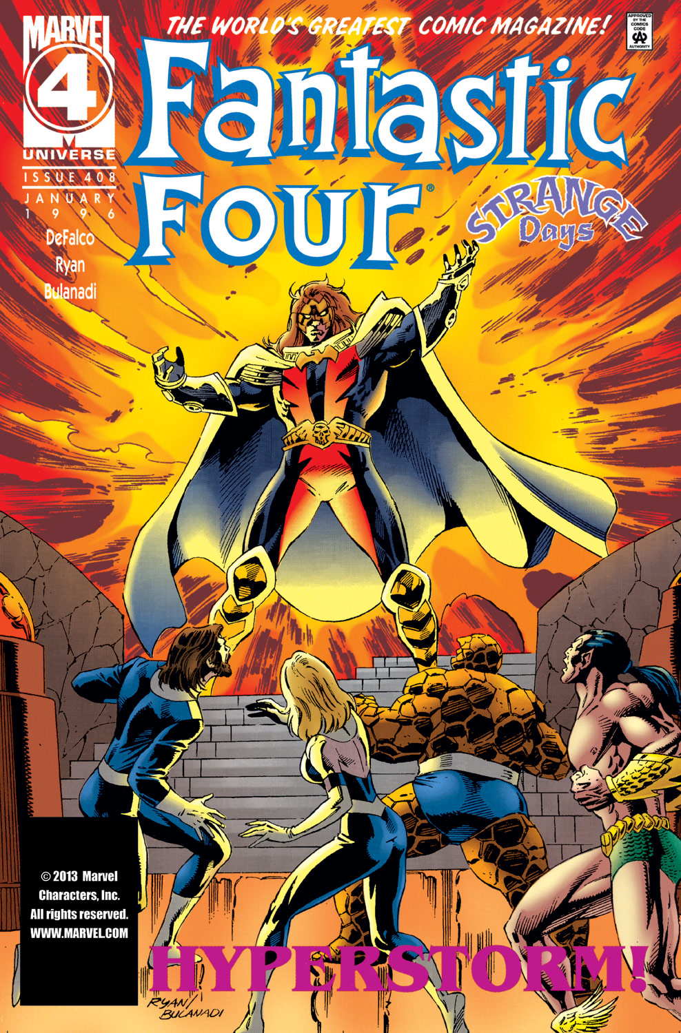 Read online Fantastic Four (1961) comic -  Issue #408 - 1