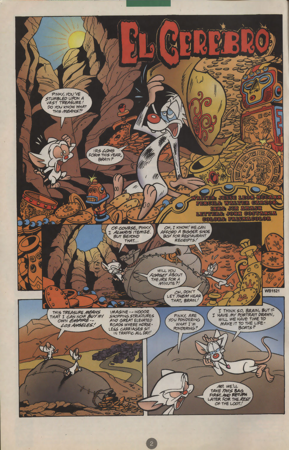 Read online Pinky and The Brain comic -  Issue #24 - 3