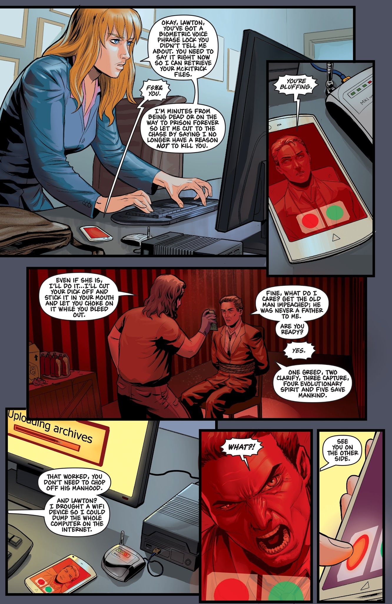 Read online Samaritan: Vertias comic -  Issue #3 - 22