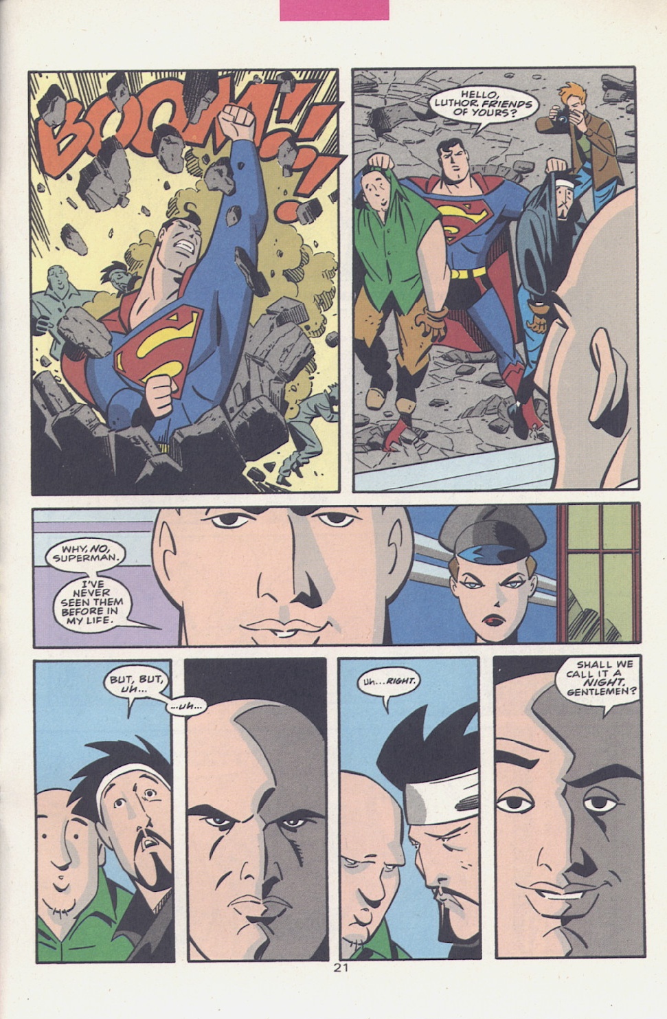 Read online Superman Adventures comic -  Issue #4 - 22