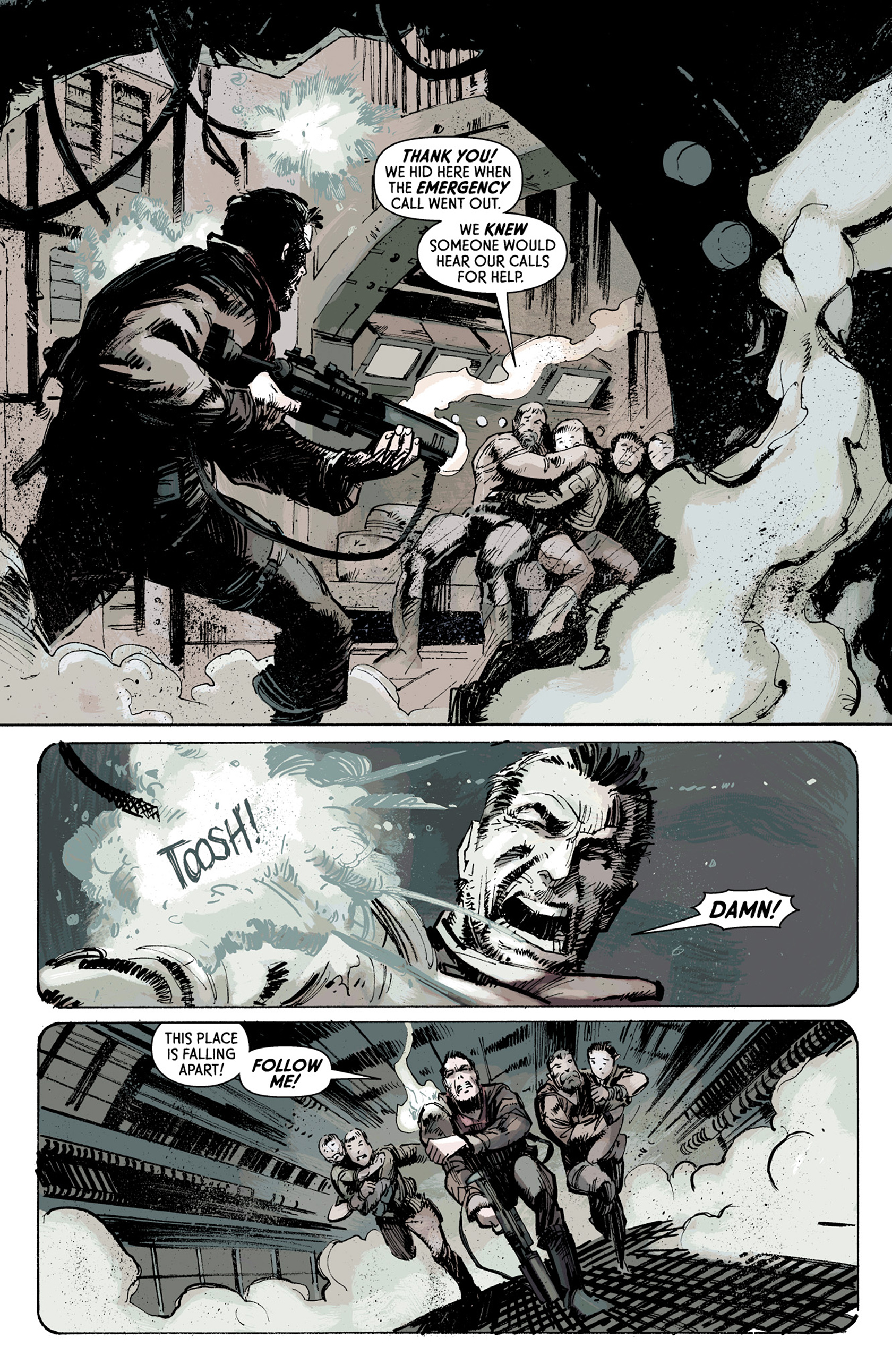 Read online Predator: Fire and Stone comic -  Issue #3 - 4