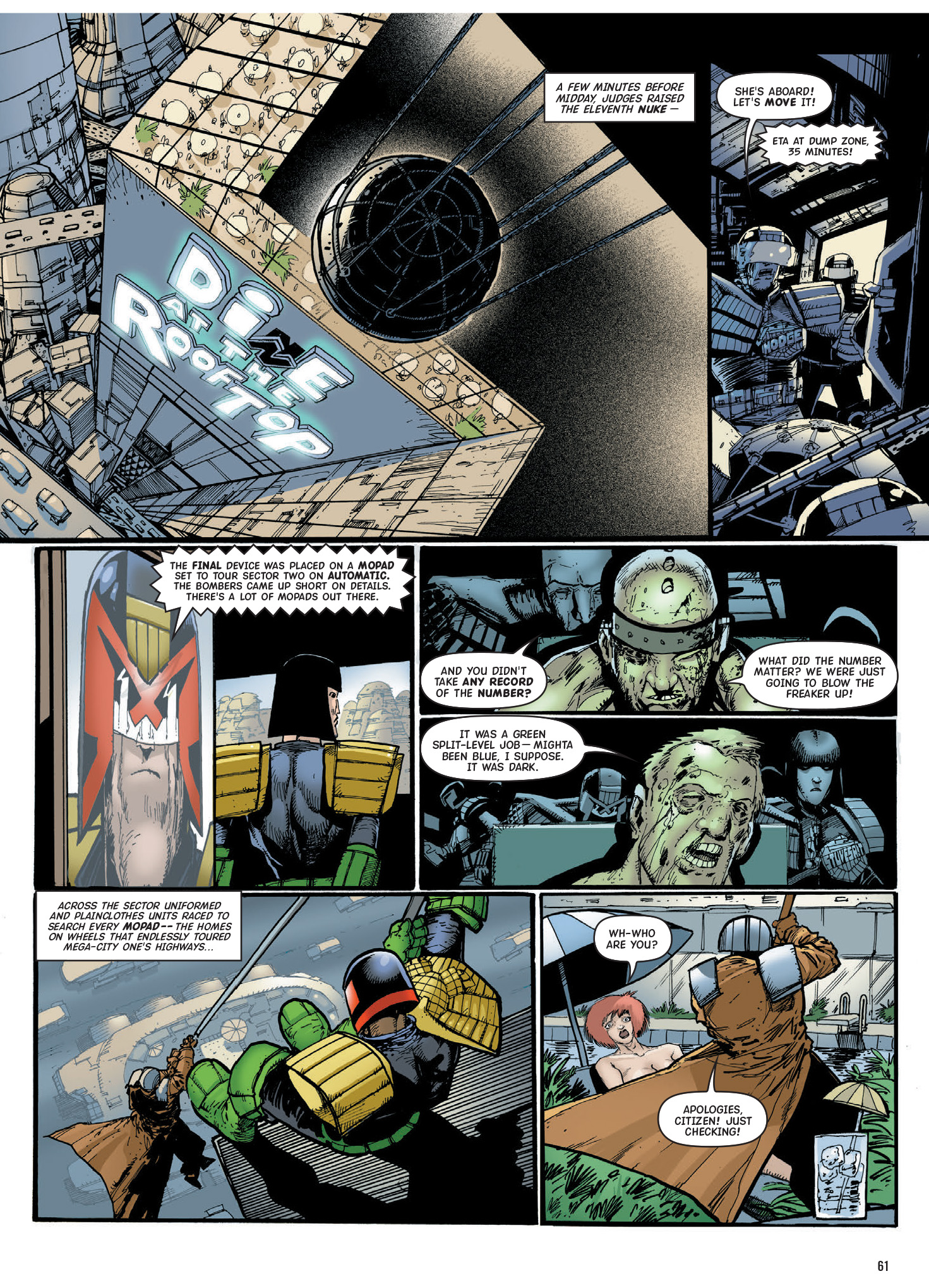 Read online Judge Dredd: The Complete Case Files comic -  Issue # TPB 40 (Part 1) - 62