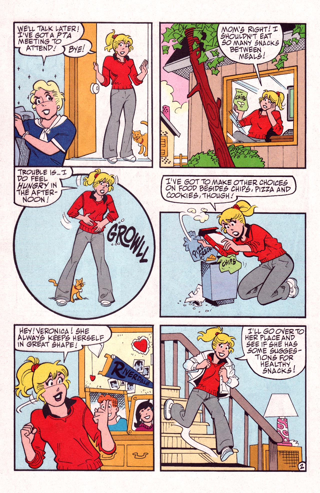 Read online Betty comic -  Issue #168 - 19