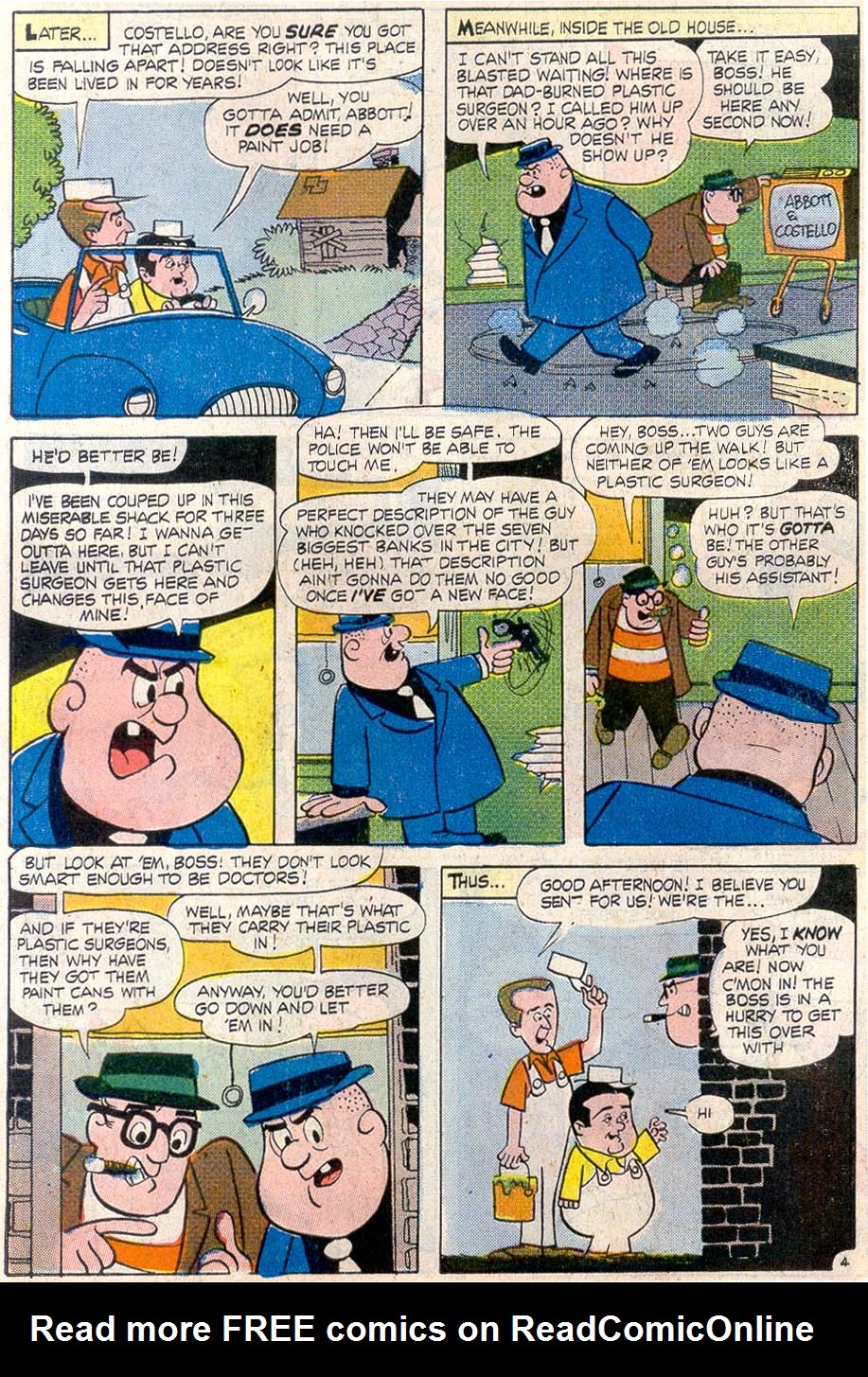 Read online Abbott & Costello comic -  Issue #1 - 5