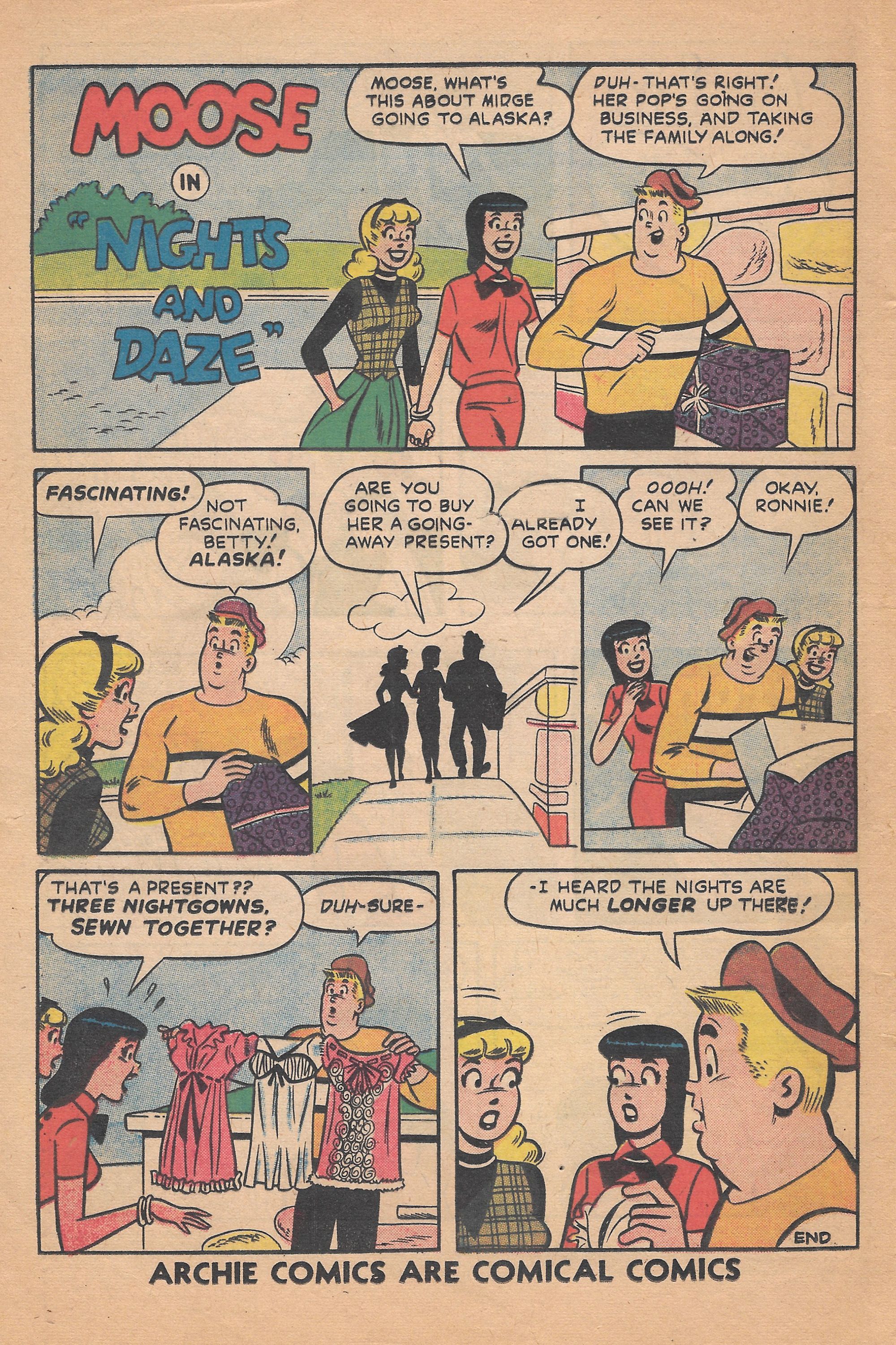 Read online Archie's Joke Book Magazine comic -  Issue #40 - 4