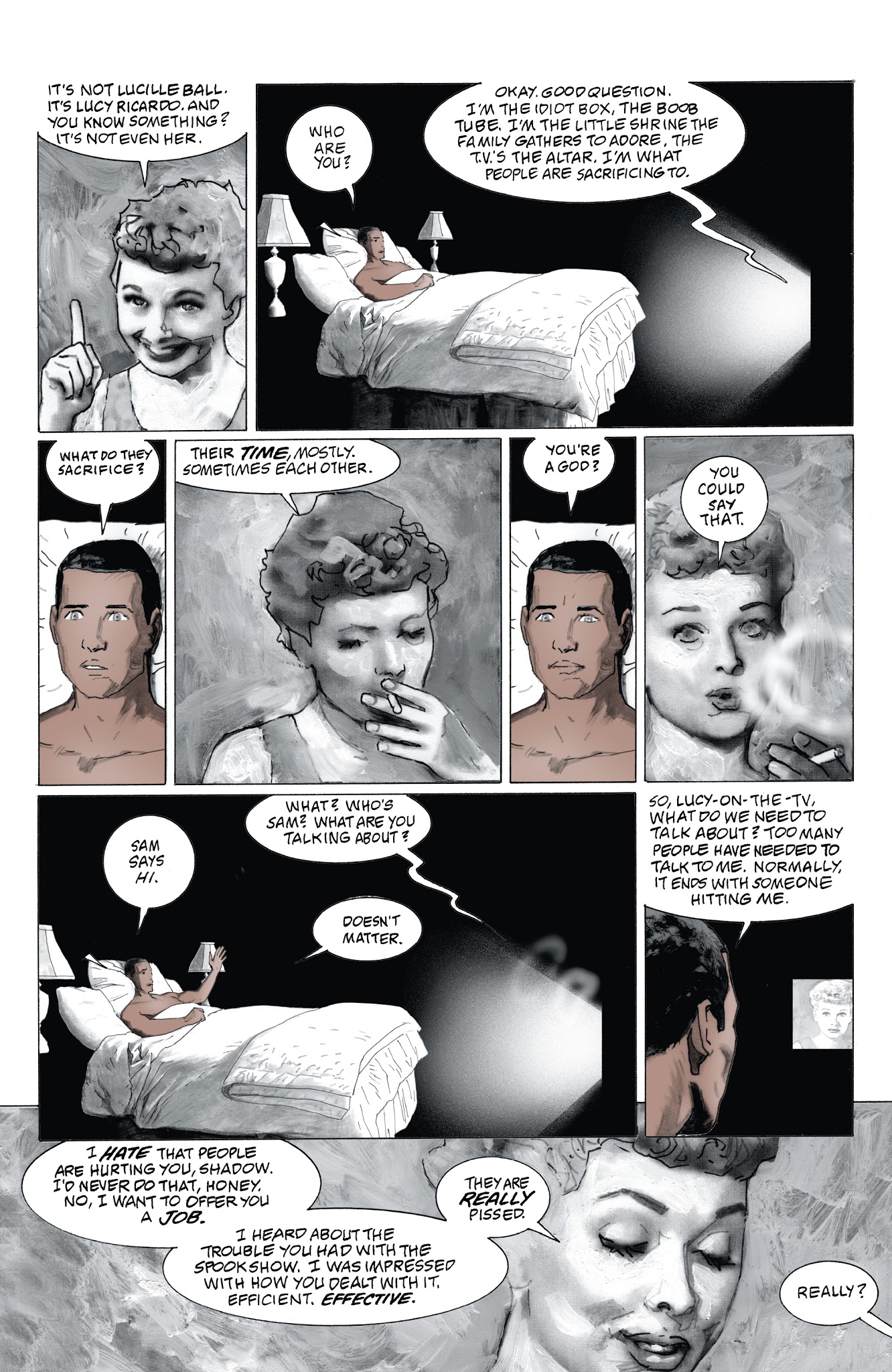 Read online American Gods: Shadows comic -  Issue #7 - 19