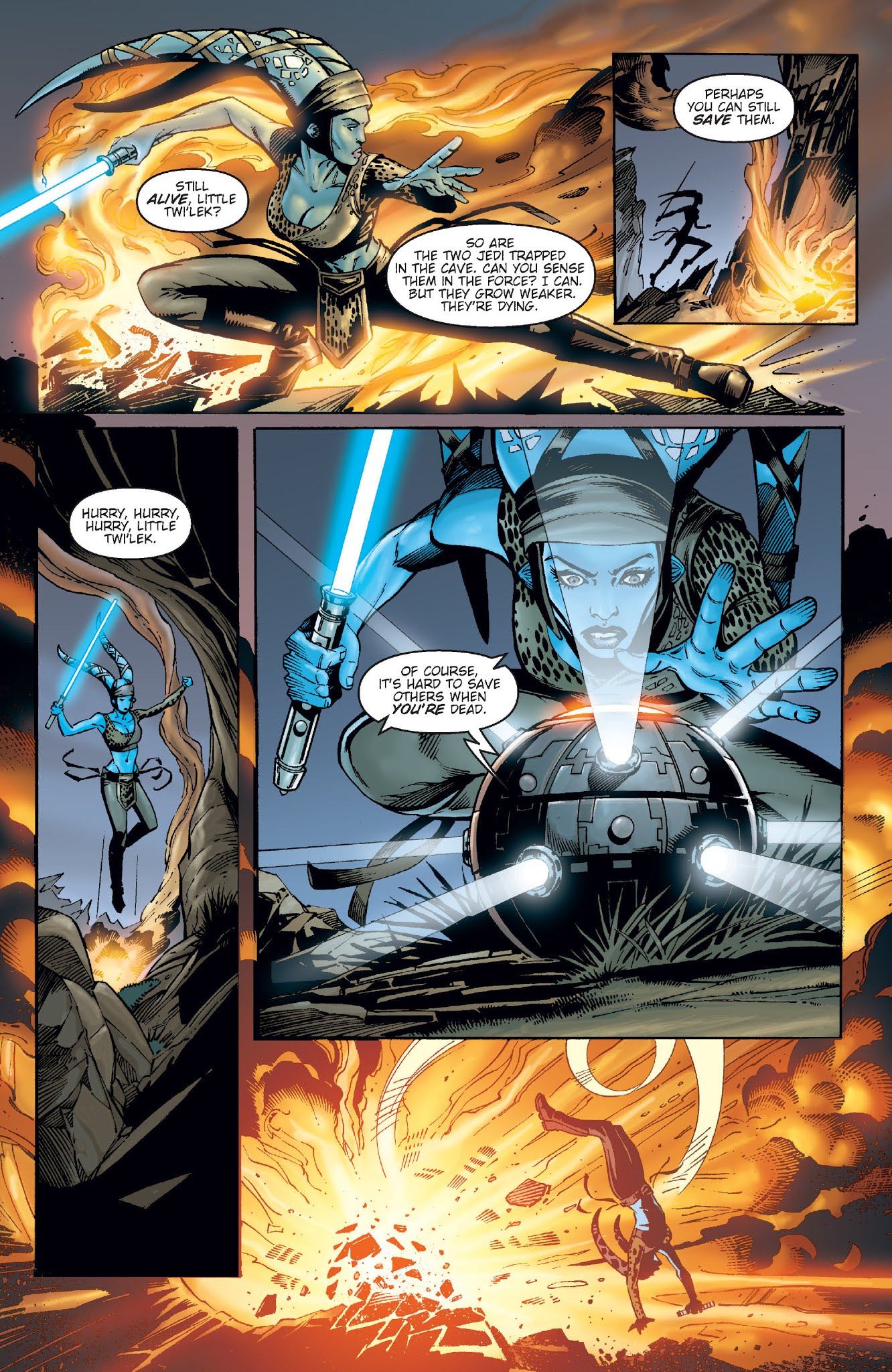 Read online Star Wars: Jedi comic -  Issue # Issue Aayla Secura - 21