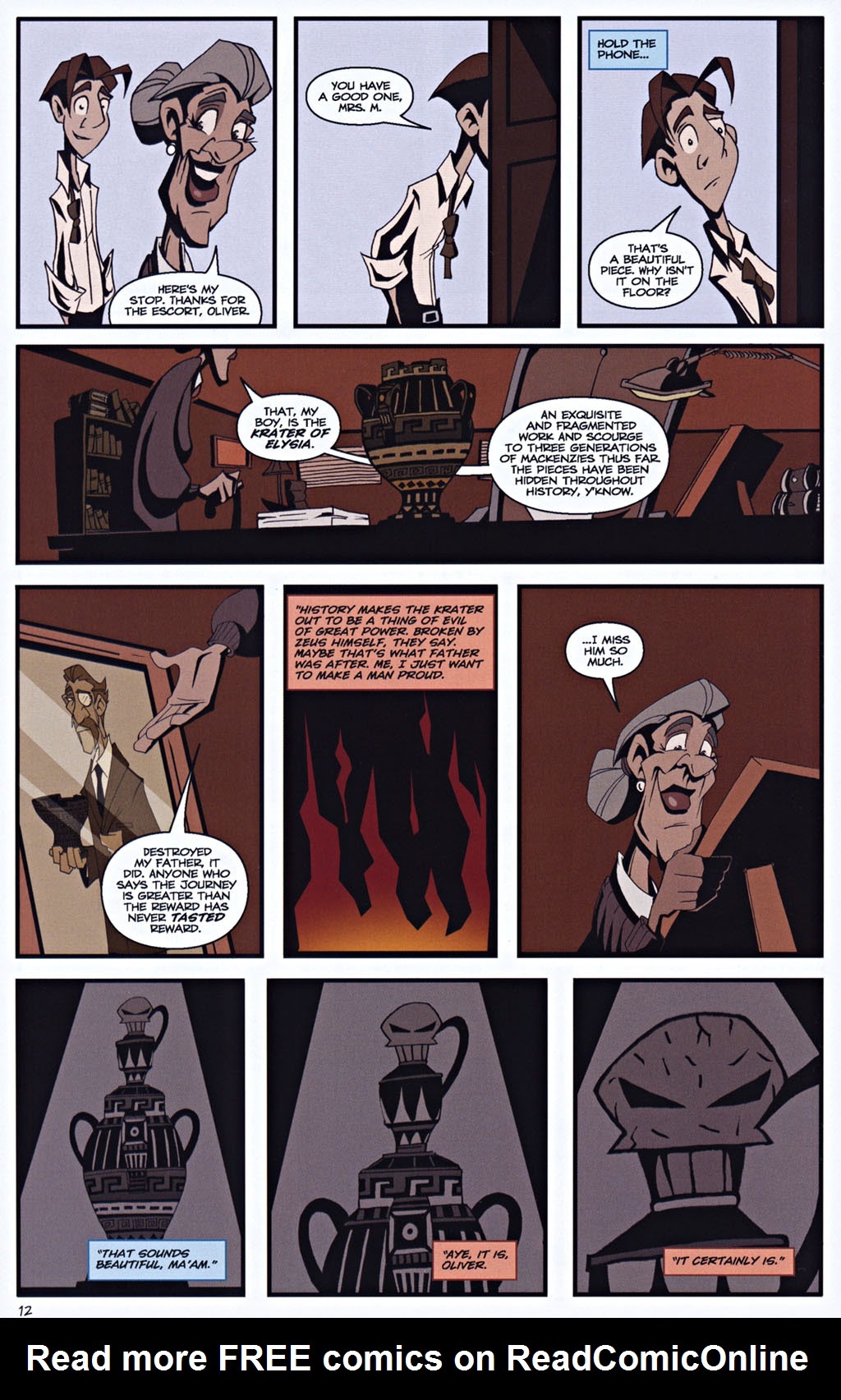 Read online Olympus Heights comic -  Issue #1 - 14