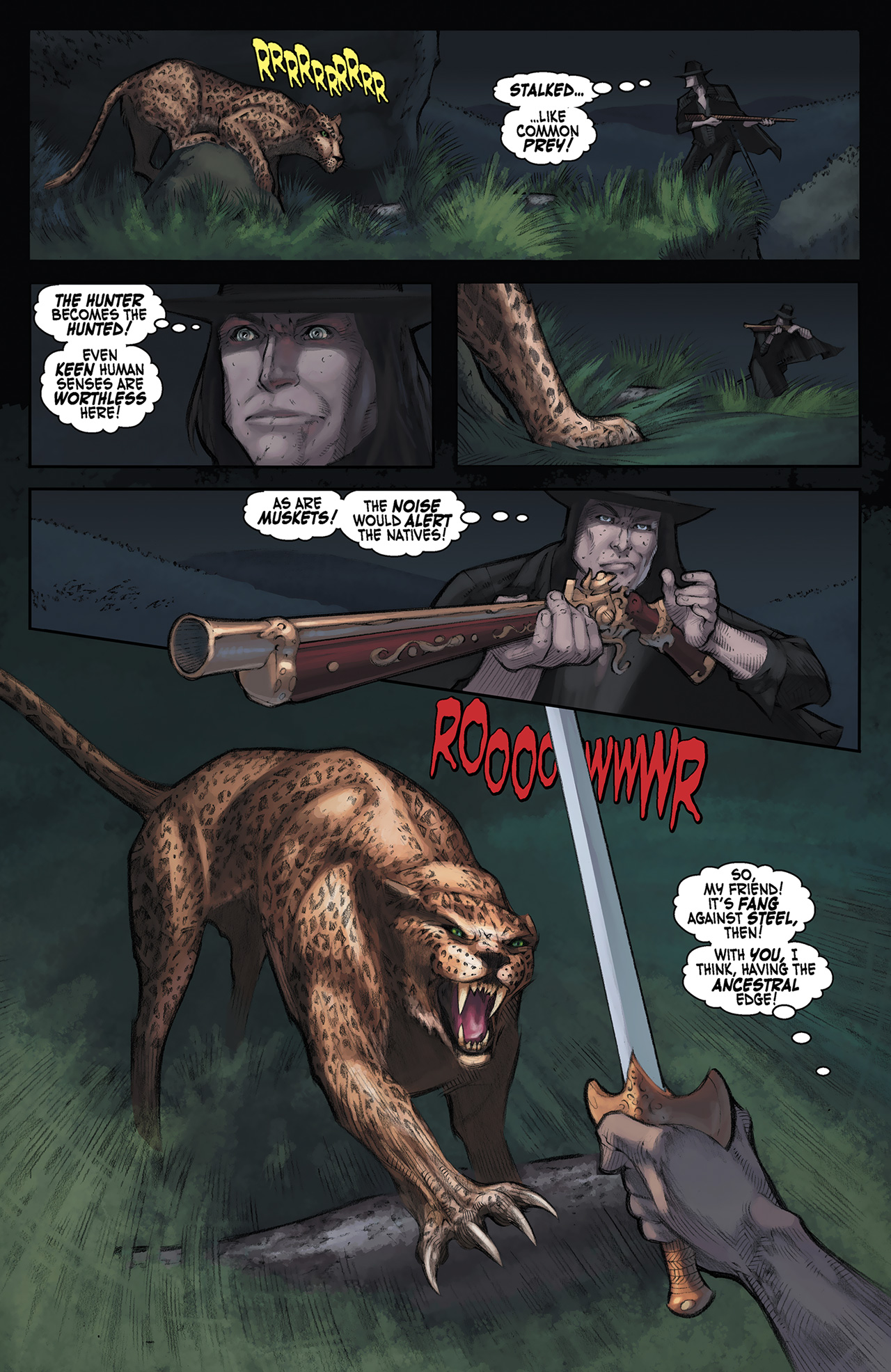 Read online Solomon Kane: Red Shadows comic -  Issue #3 - 9