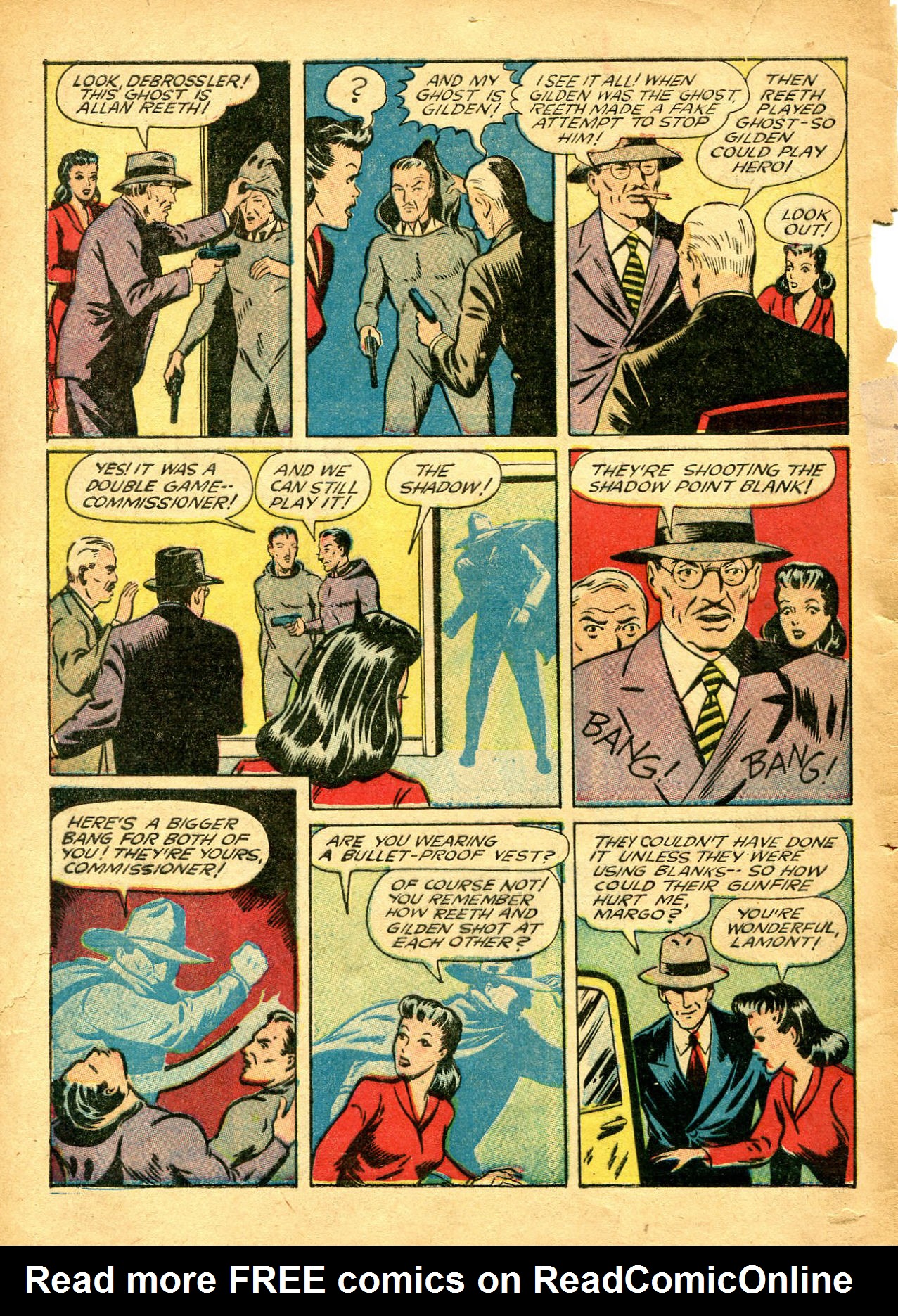 Read online Shadow Comics comic -  Issue #18 - 62