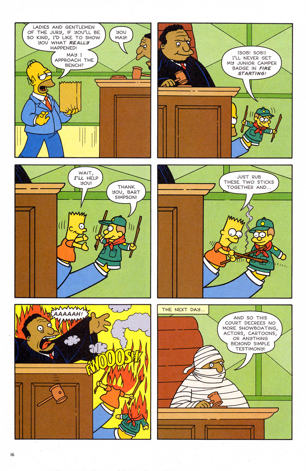 Read online Simpsons Comics comic -  Issue #107 - 17