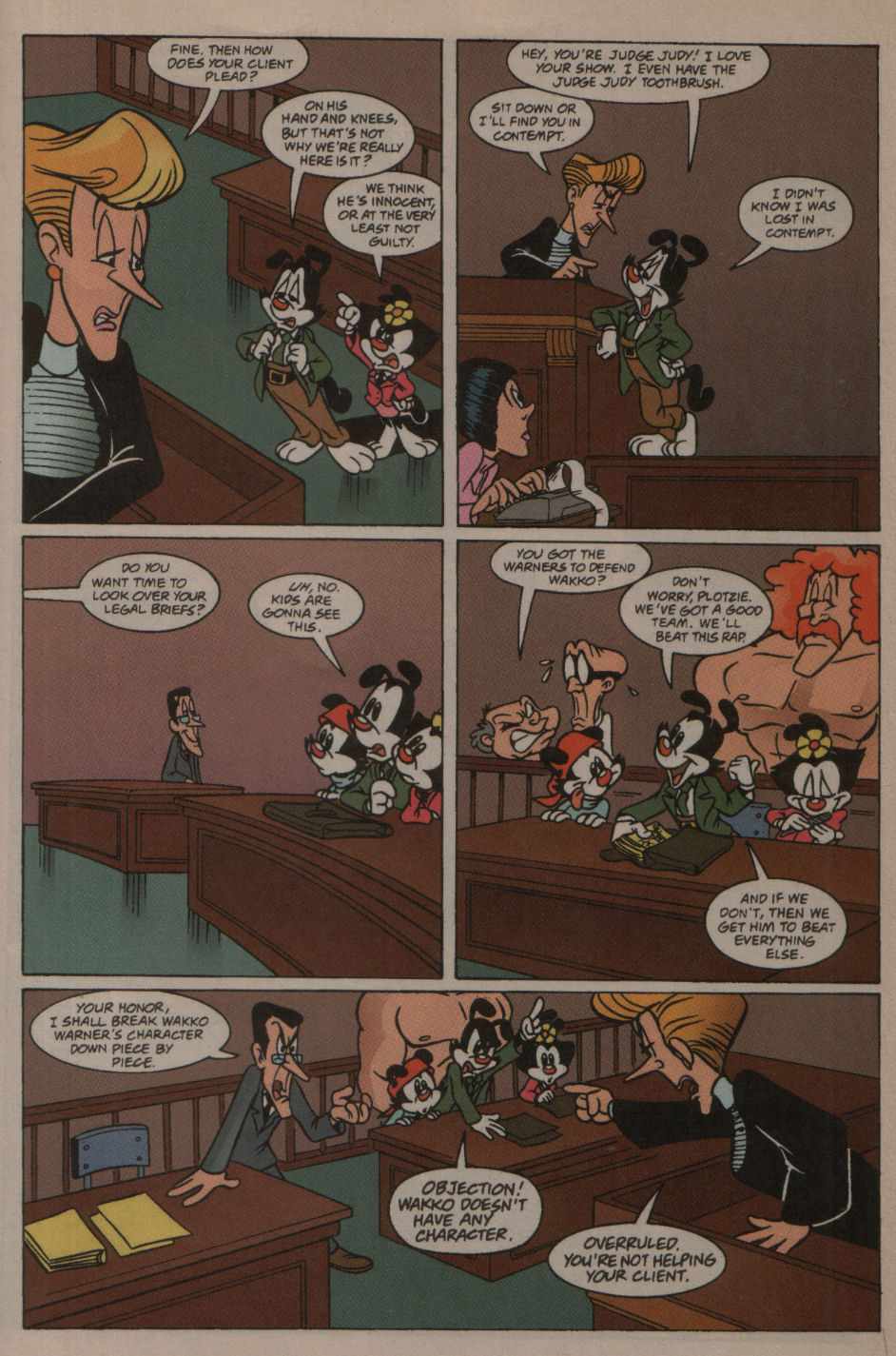 Read online Animaniacs comic -  Issue #34 - 16