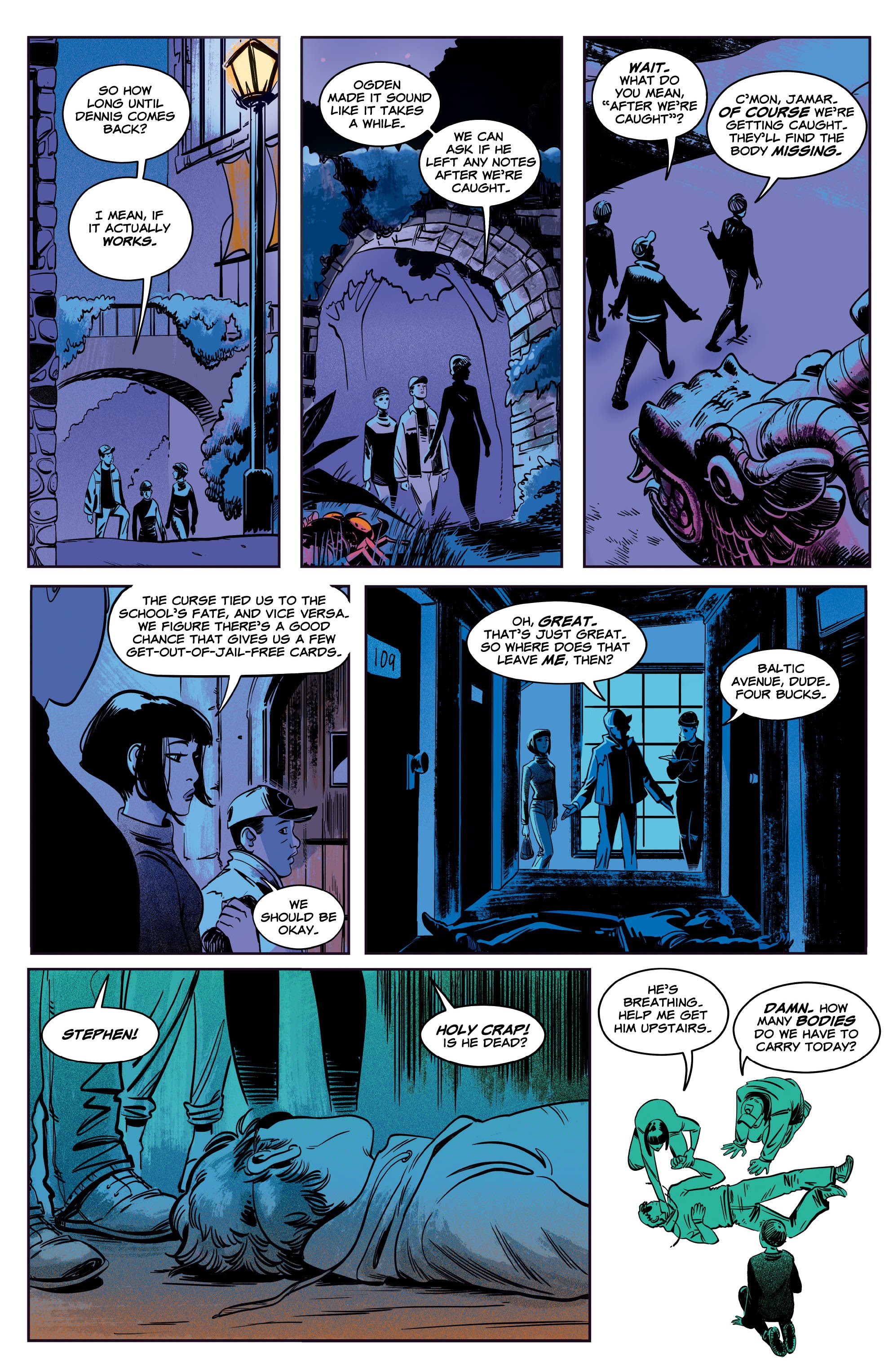 Read online Blackwood: The Mourning After comic -  Issue # _TPB - 63