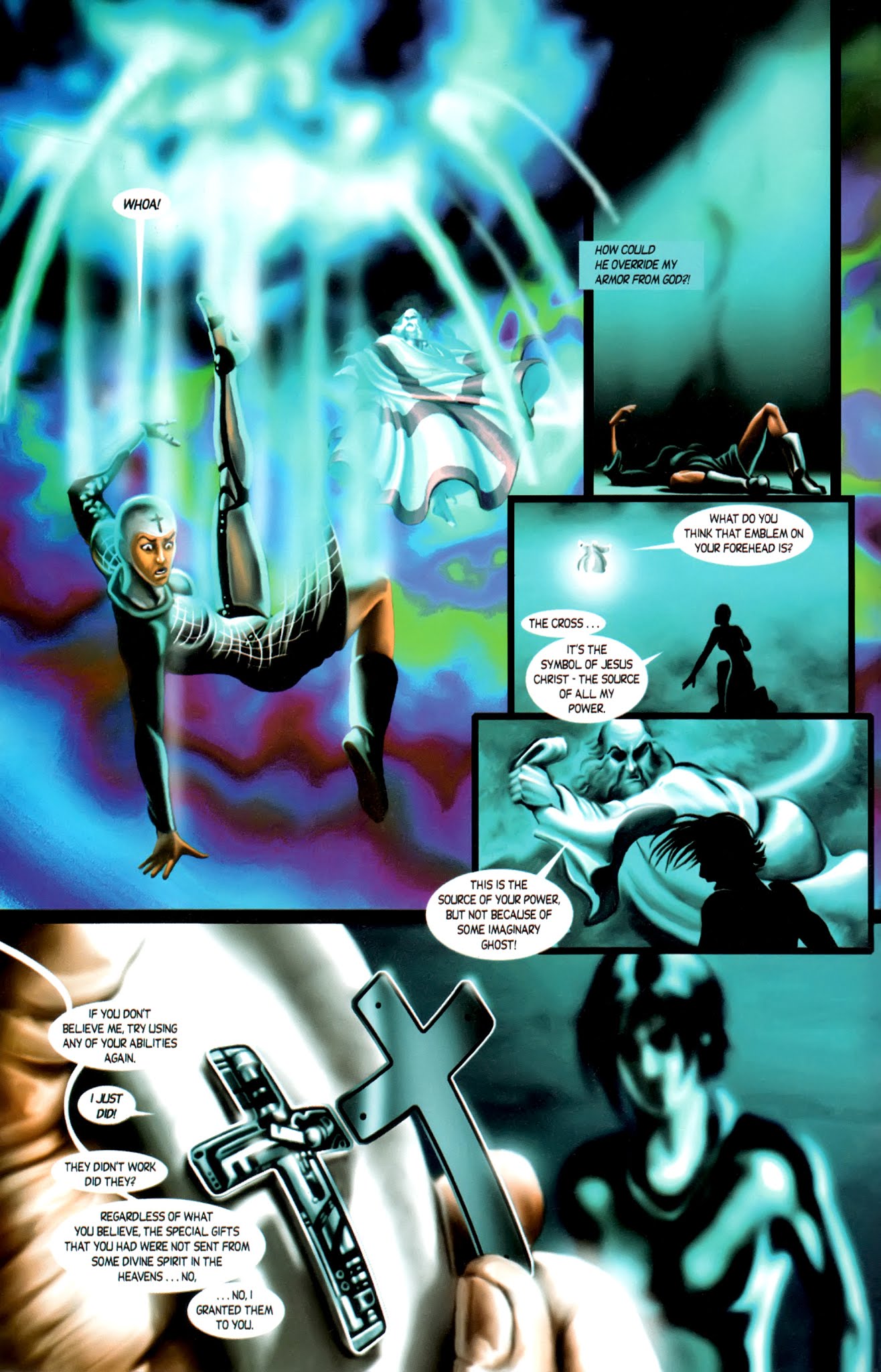 Read online Warrior Nun Dei: Aftertime comic -  Issue #1 - 15