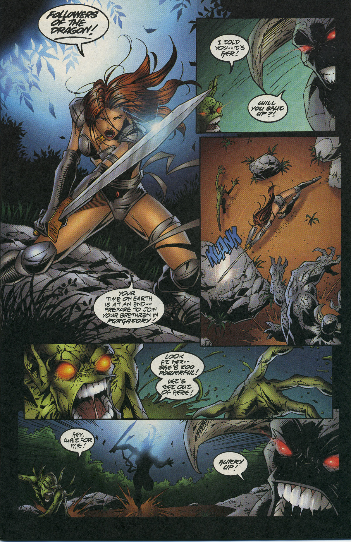 Read online Avengelyne/Warrior Nun Areala comic -  Issue # Full - 6