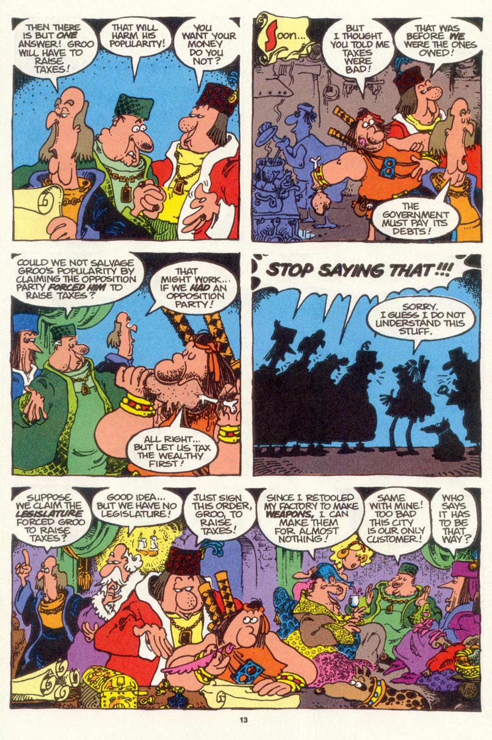 Read online Sergio Aragonés Groo the Wanderer comic -  Issue #109 - 15