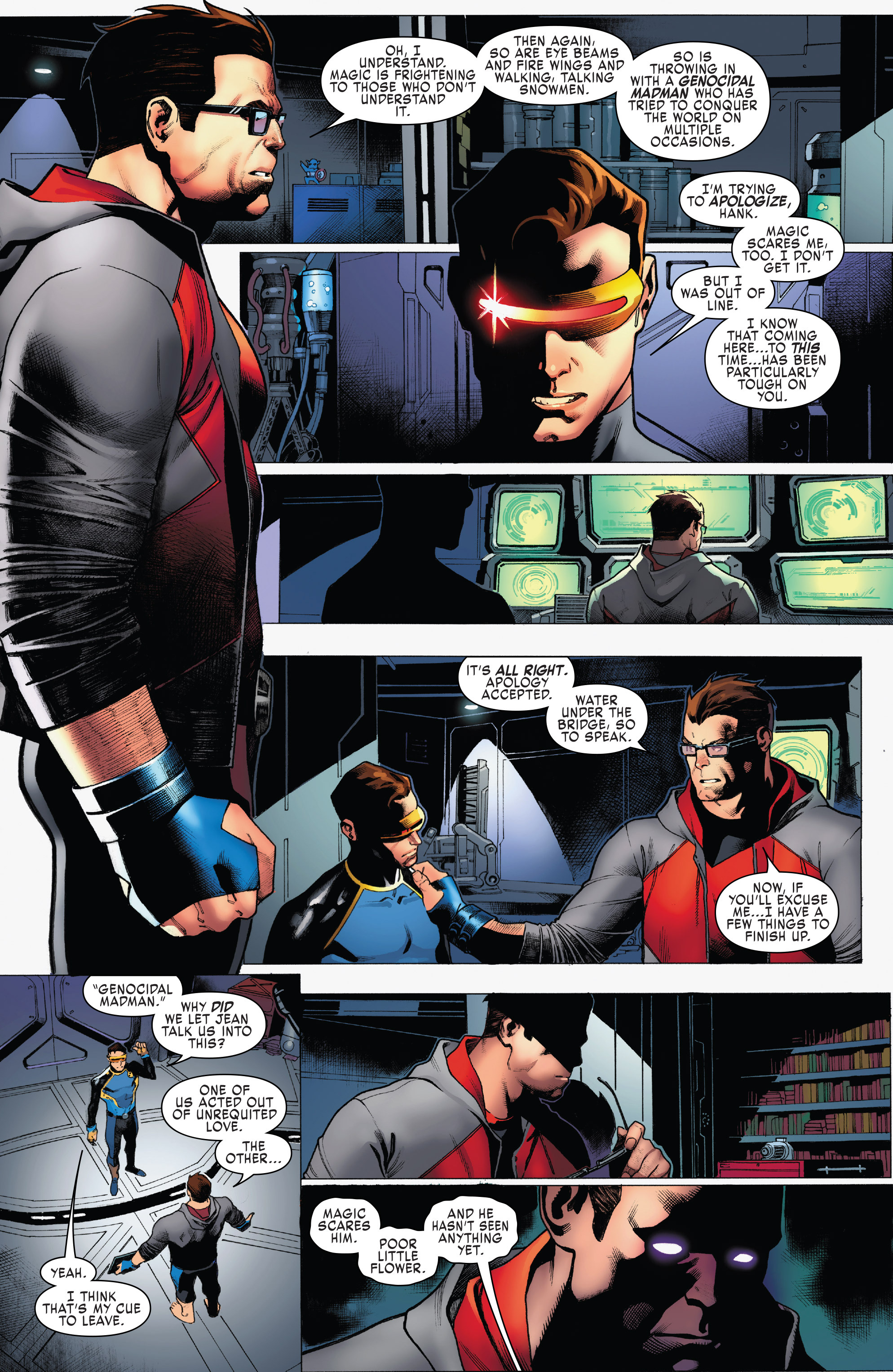 Read online X-Men: Blue comic -  Issue #2 - 11