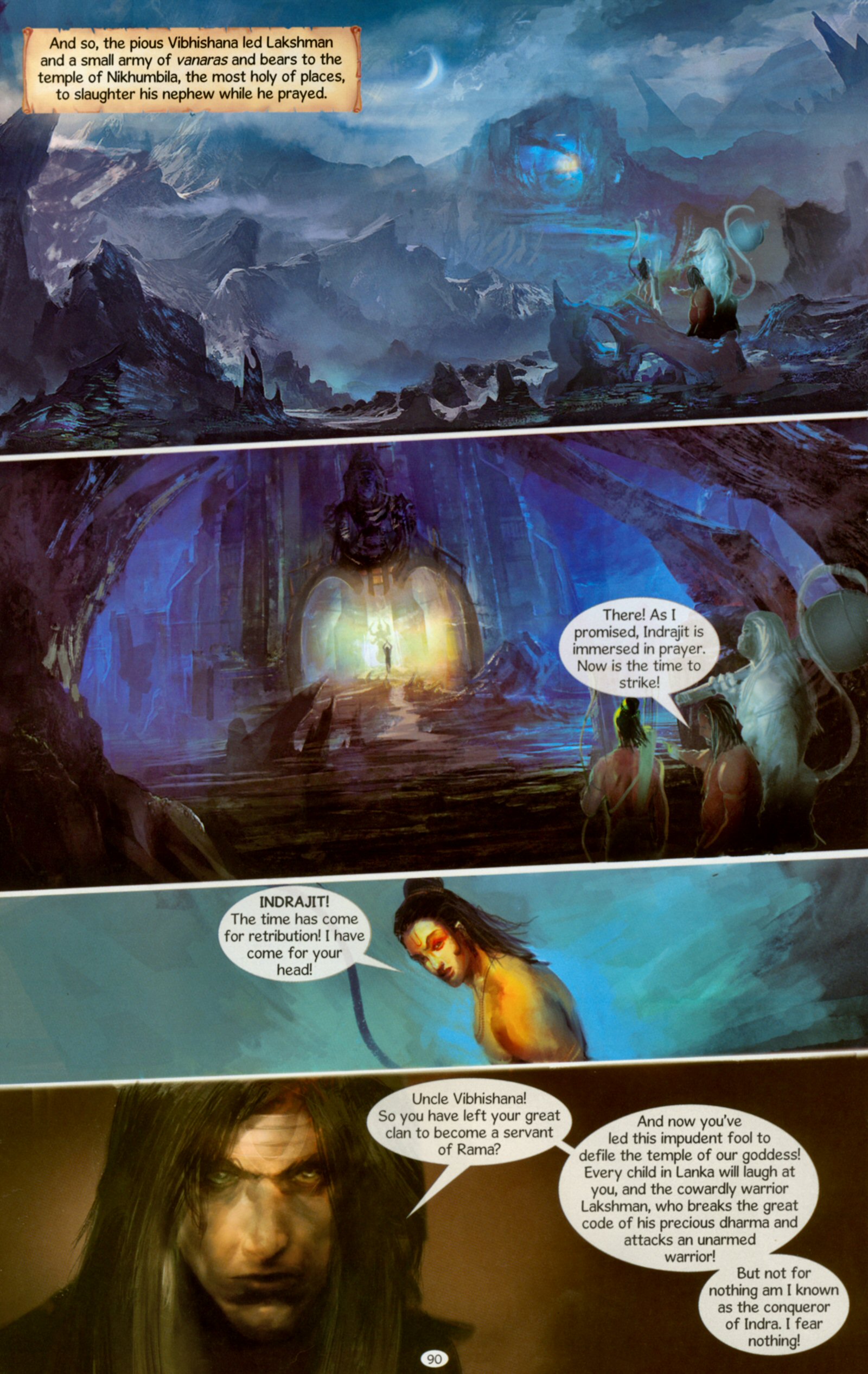 Read online Ravana: Roar of the Demon King comic -  Issue # Full - 92