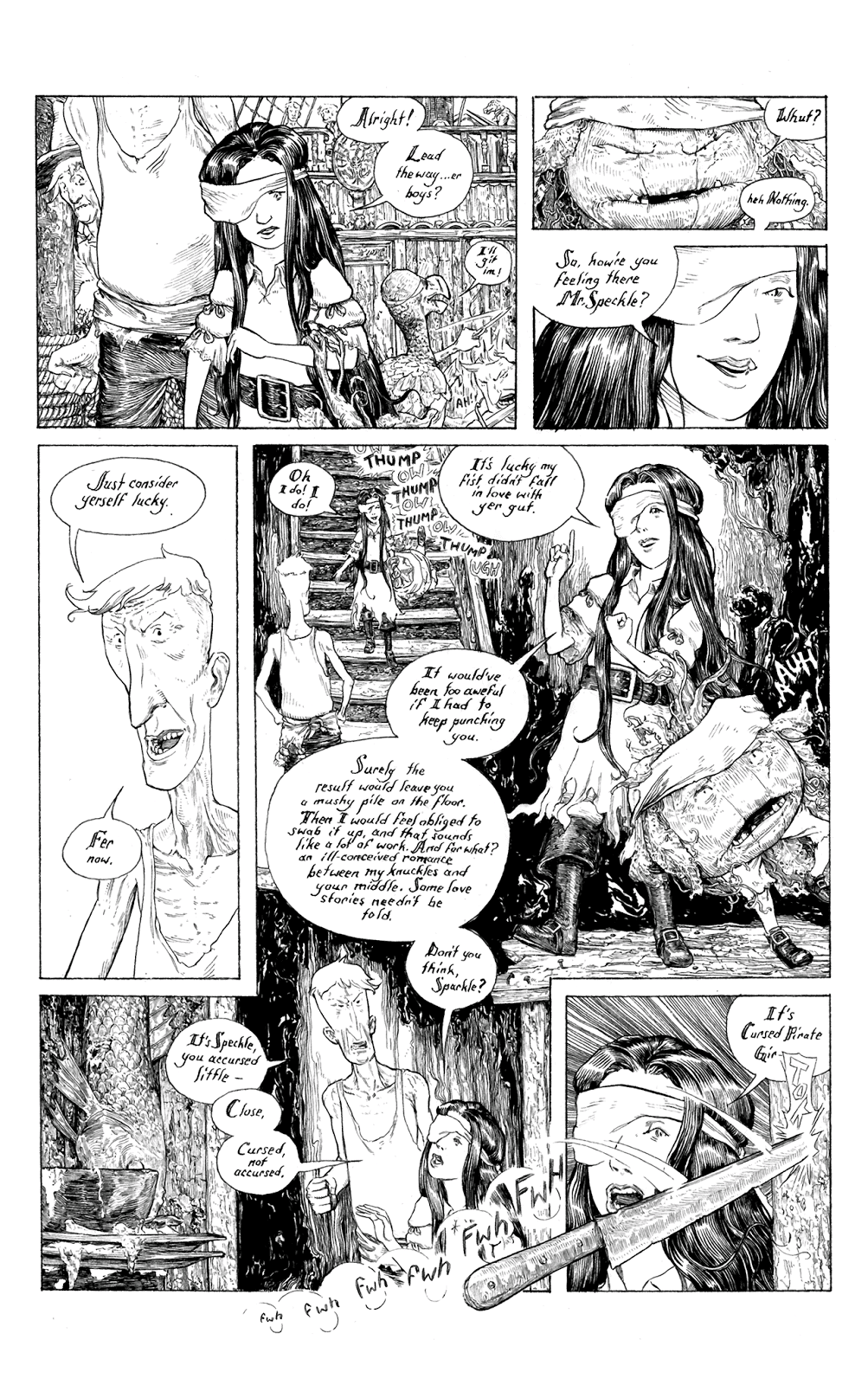 Cursed Pirate Girl issue 3 - Page 8