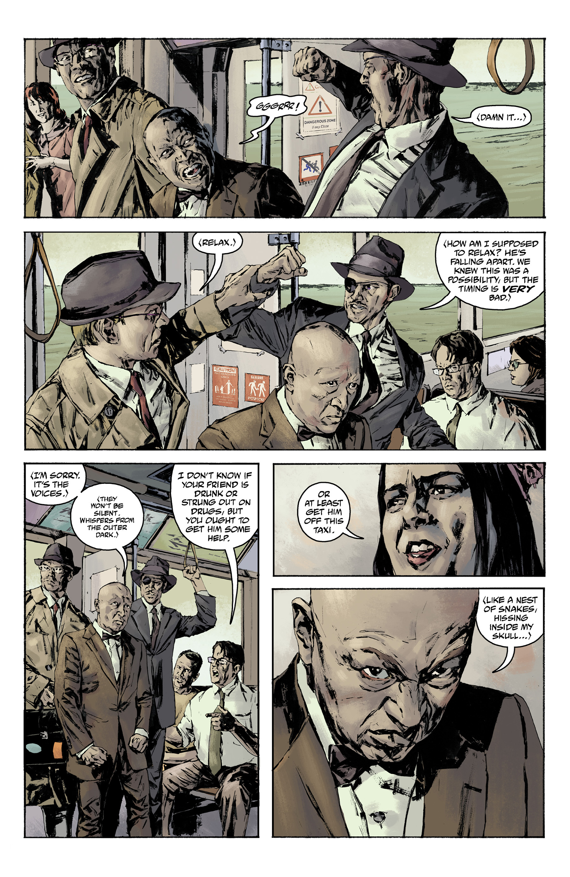 Read online Joe Golem: The Outer Dark comic -  Issue #1 - 12