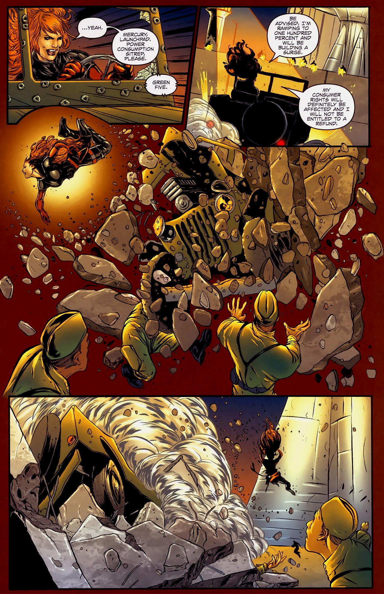 Read online Anna Mercury comic -  Issue #3 - 10