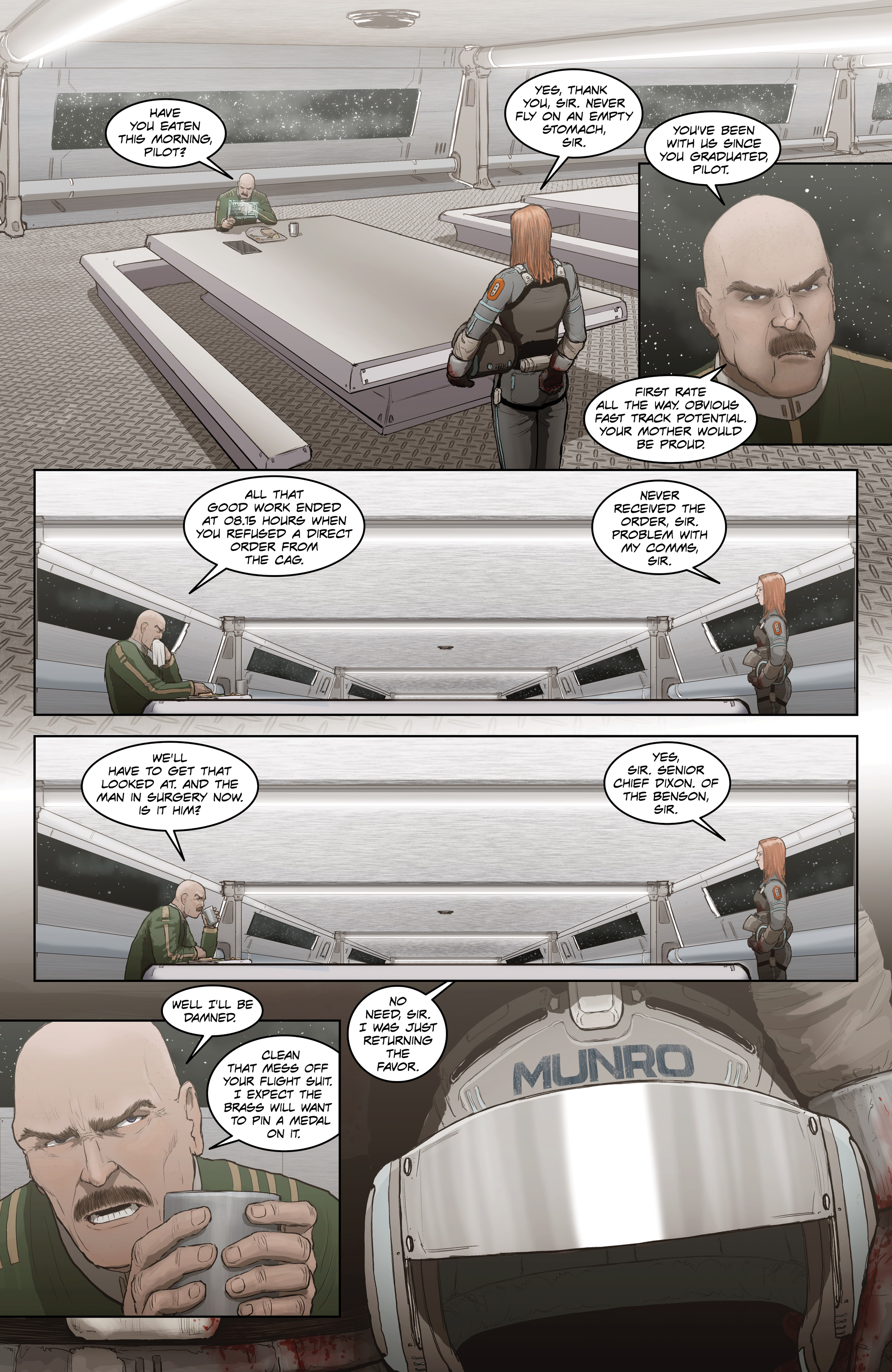 Read online John Carpenter's Tales of Science Fiction: Redhead comic -  Issue #5 - 28