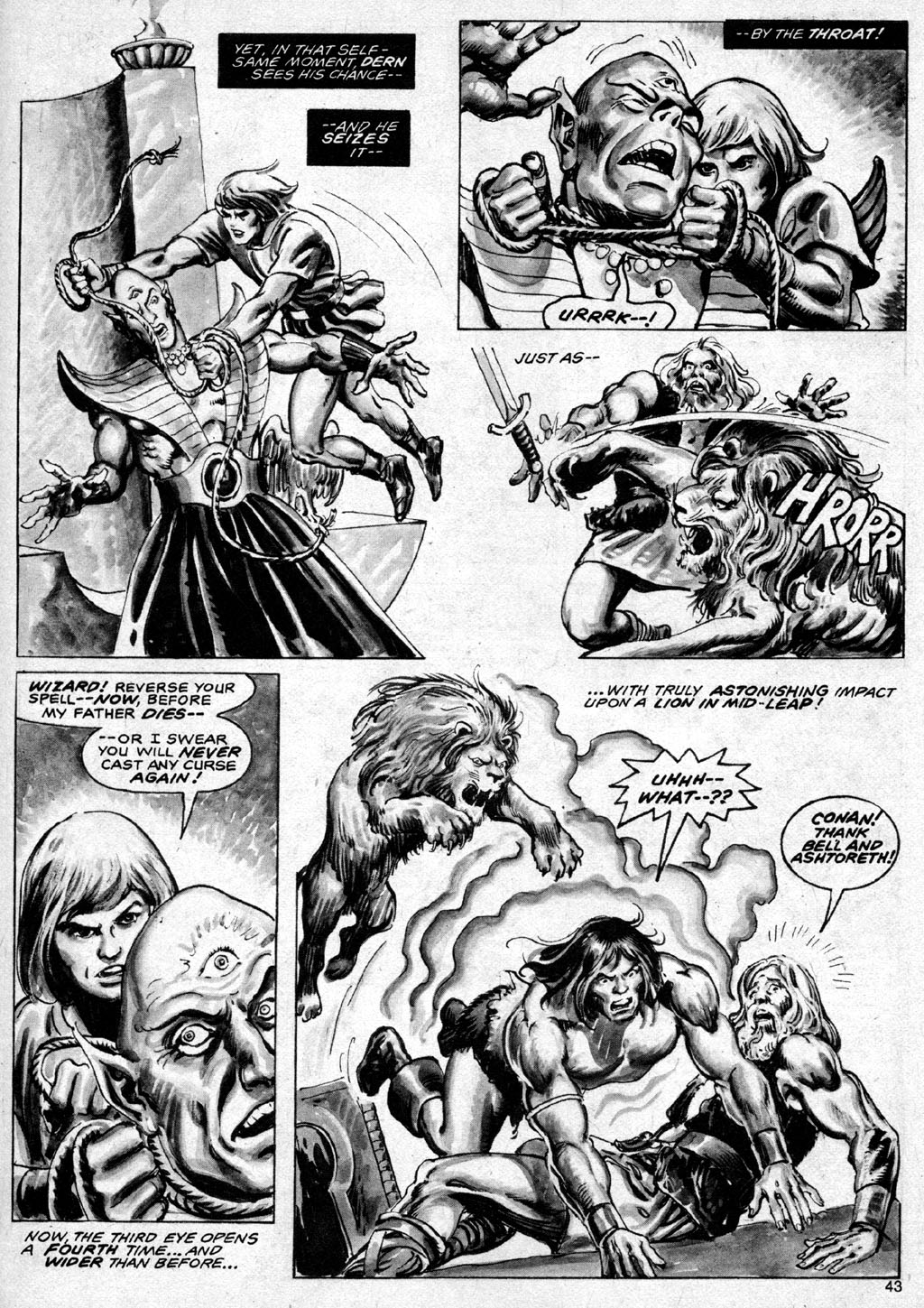Read online The Savage Sword Of Conan comic -  Issue #69 - 43
