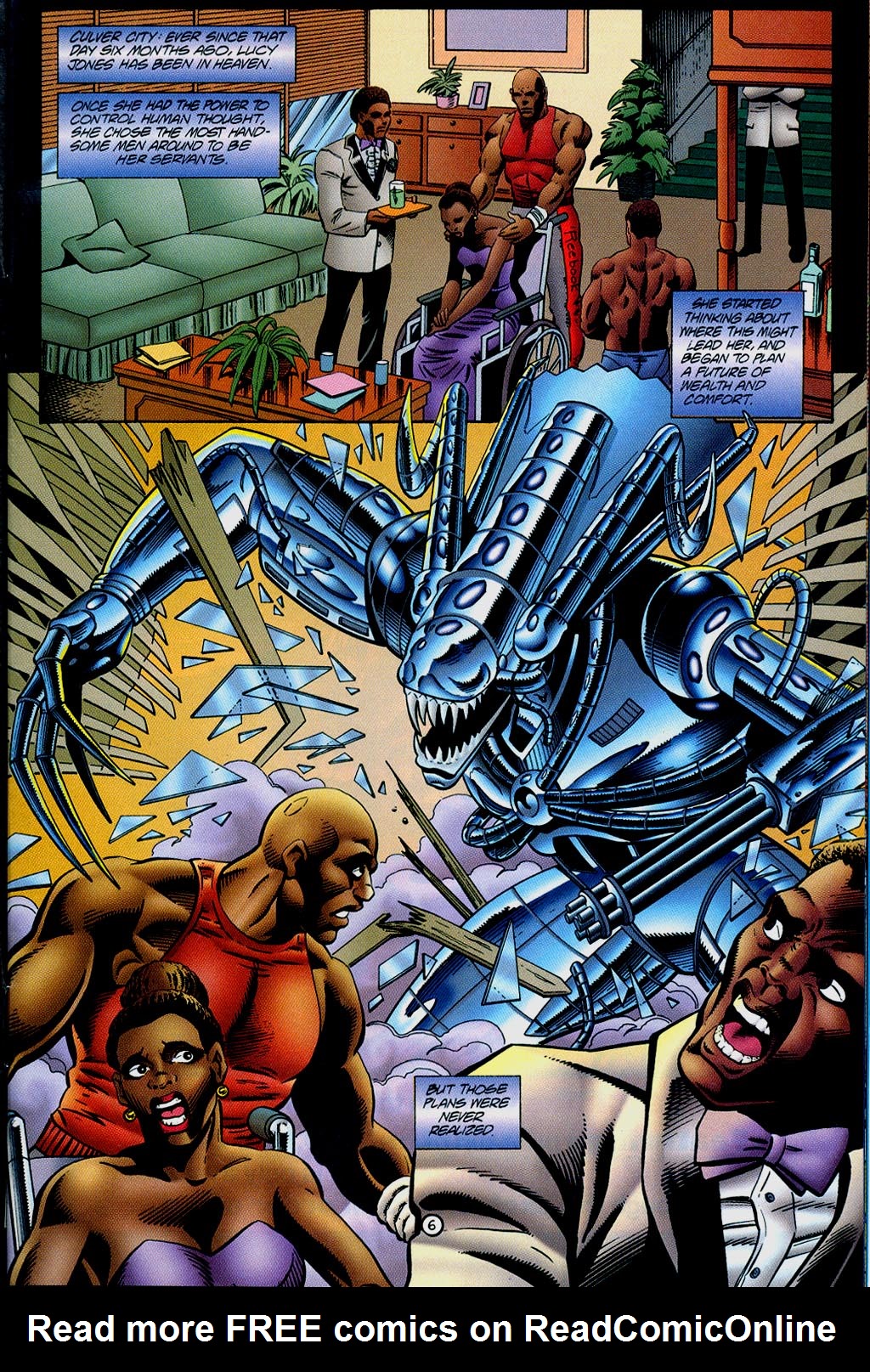 Read online Ultraverse Year Zero: Death of the Squad comic -  Issue #4 - 7