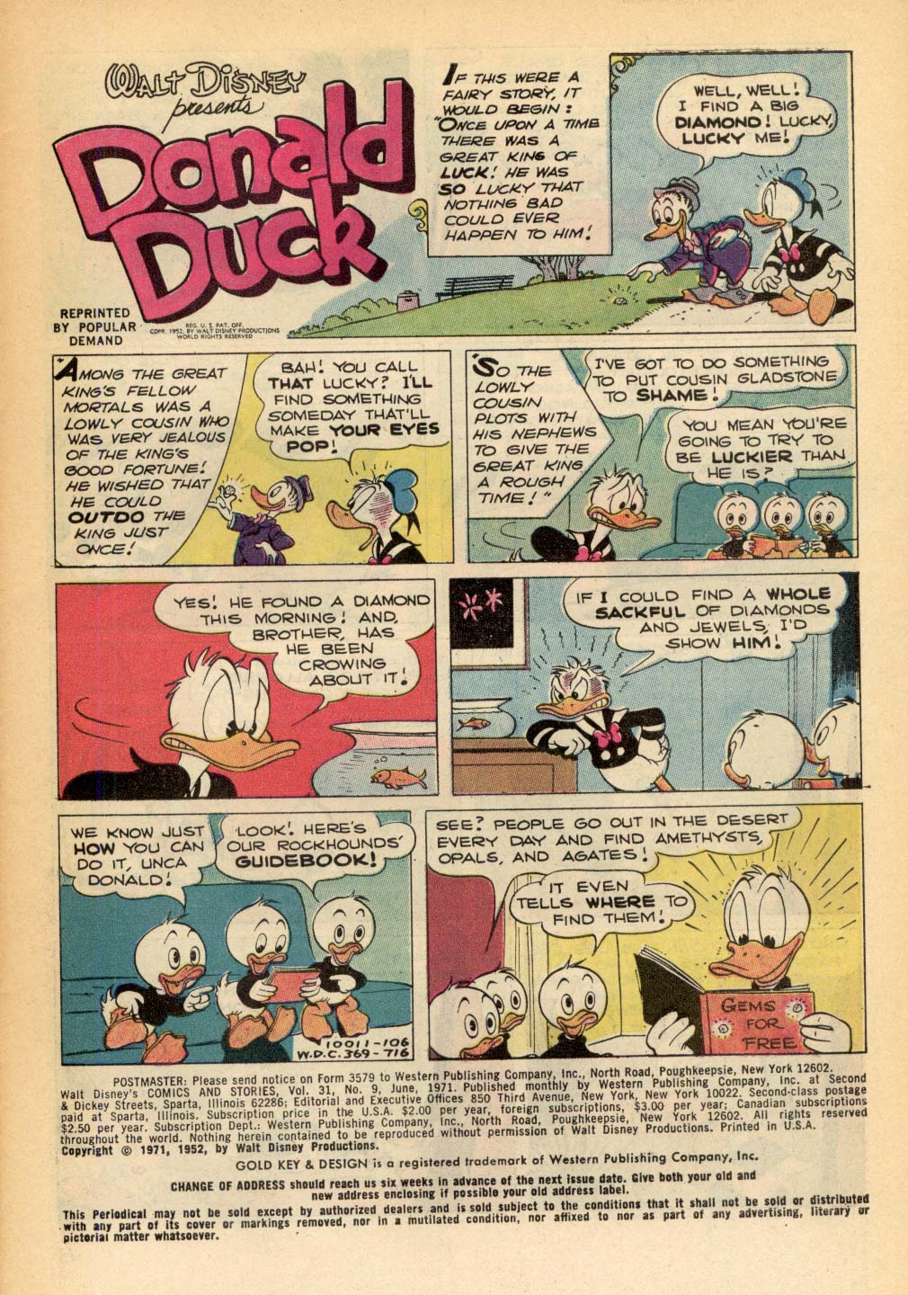 Read online Walt Disney's Comics and Stories comic -  Issue #369 - 3