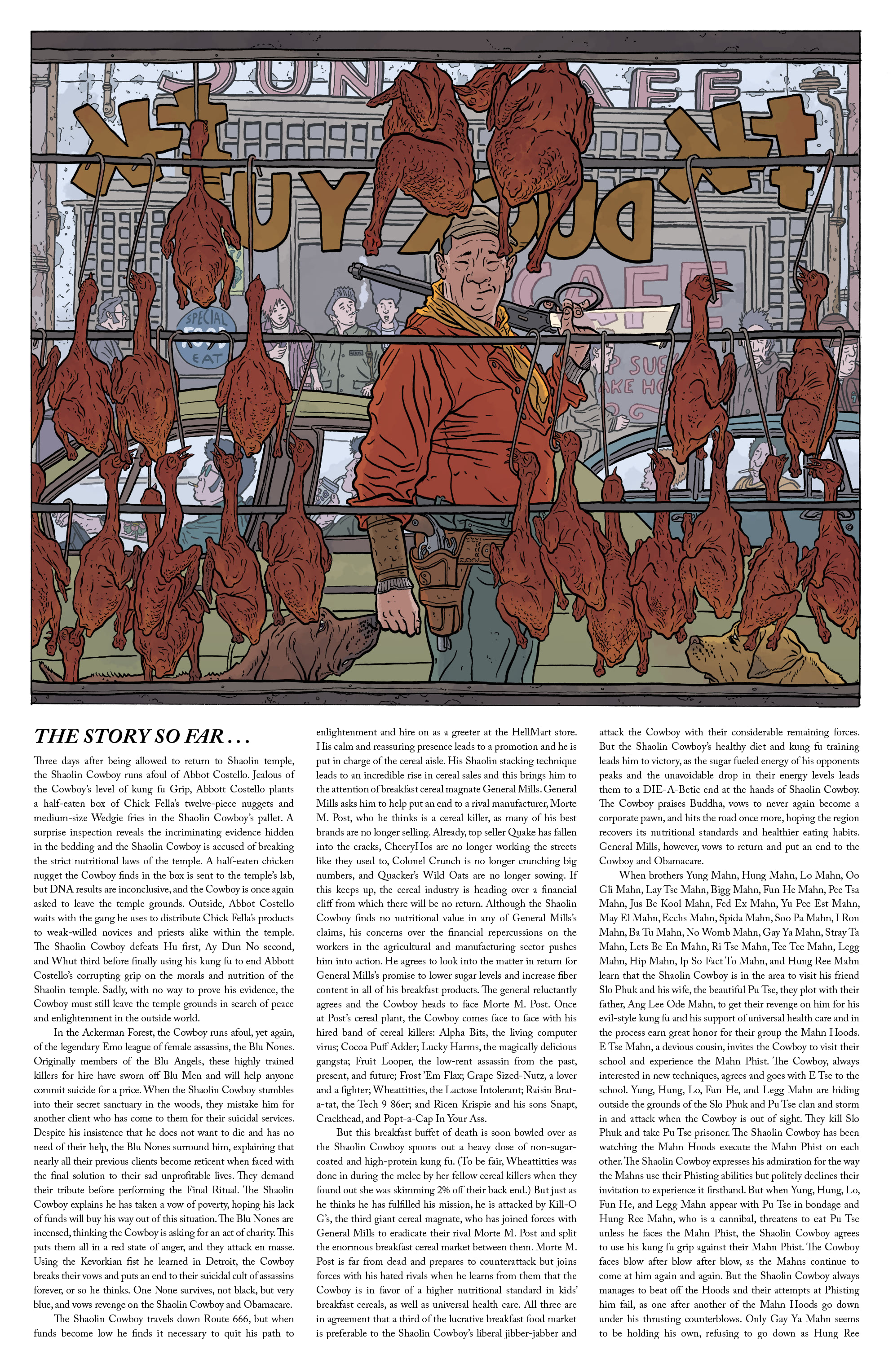 Read online The Shaolin Cowboy: Who'll Stop the Reign? comic -  Issue # _TPB - 6