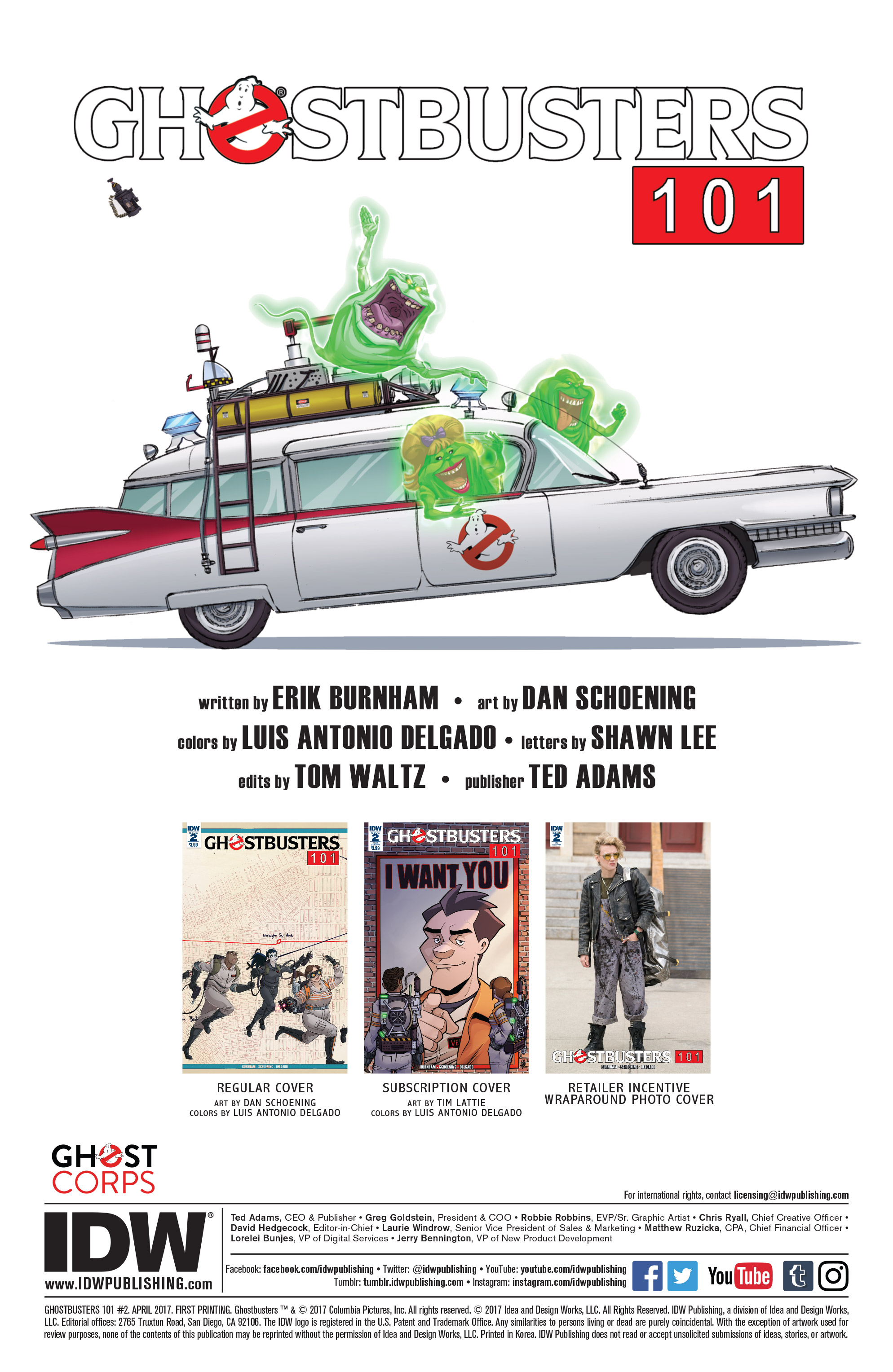 Read online Ghostbusters 101 comic -  Issue #2 - 2