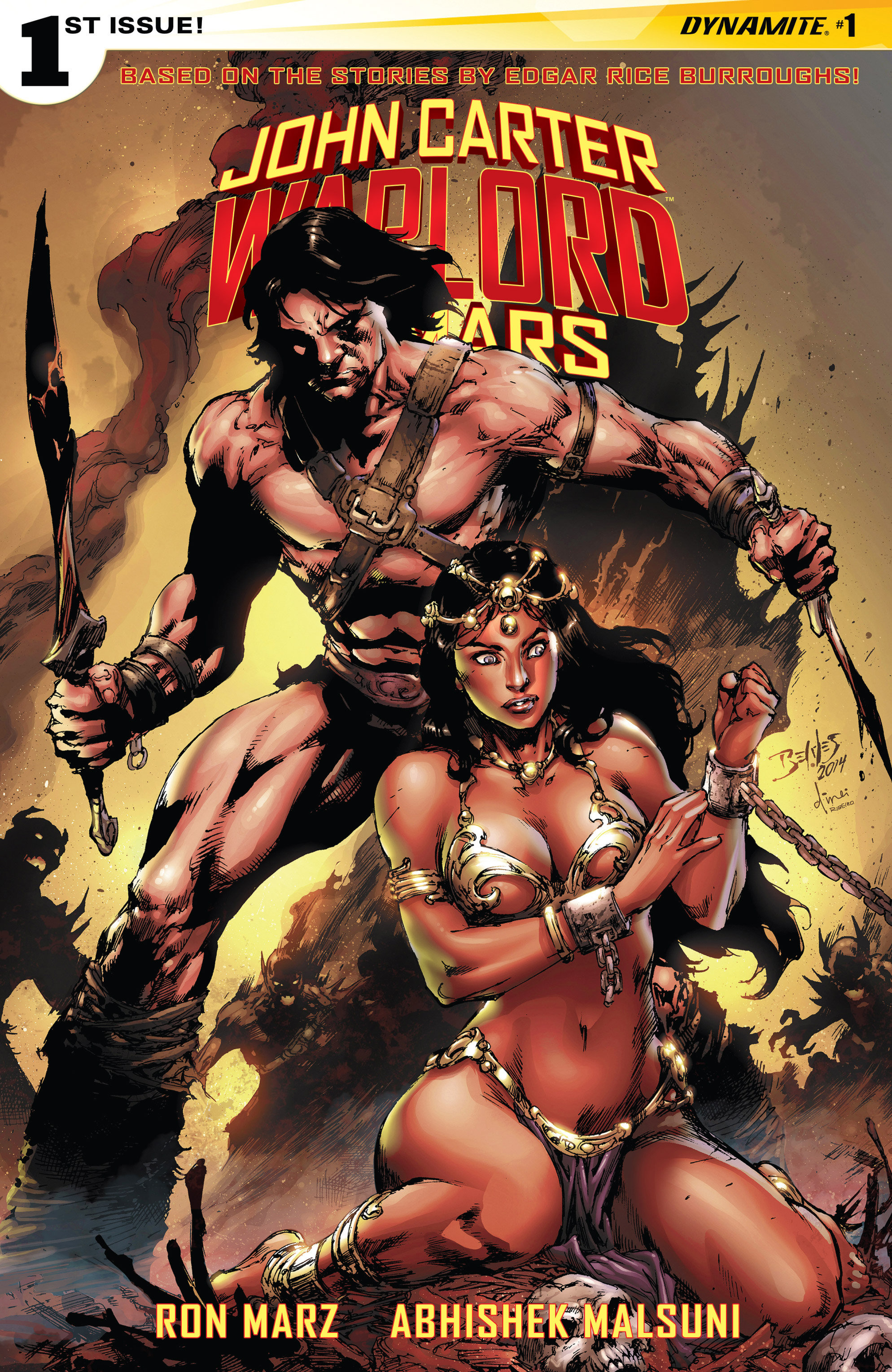 Read online John Carter, Warlord of Mars (2014) comic -  Issue #1 - 4