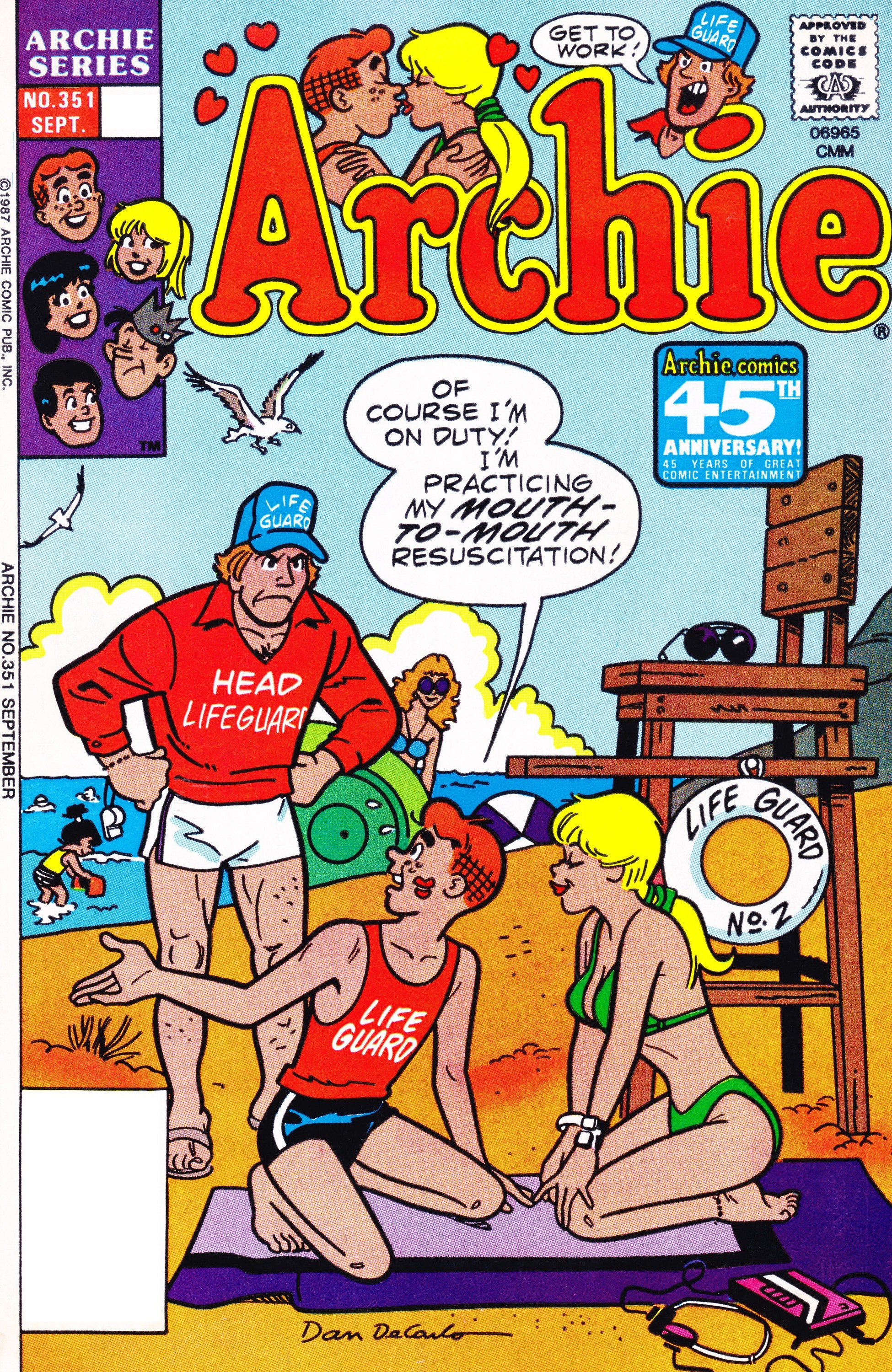 Read online Archie (1960) comic -  Issue #351 - 1