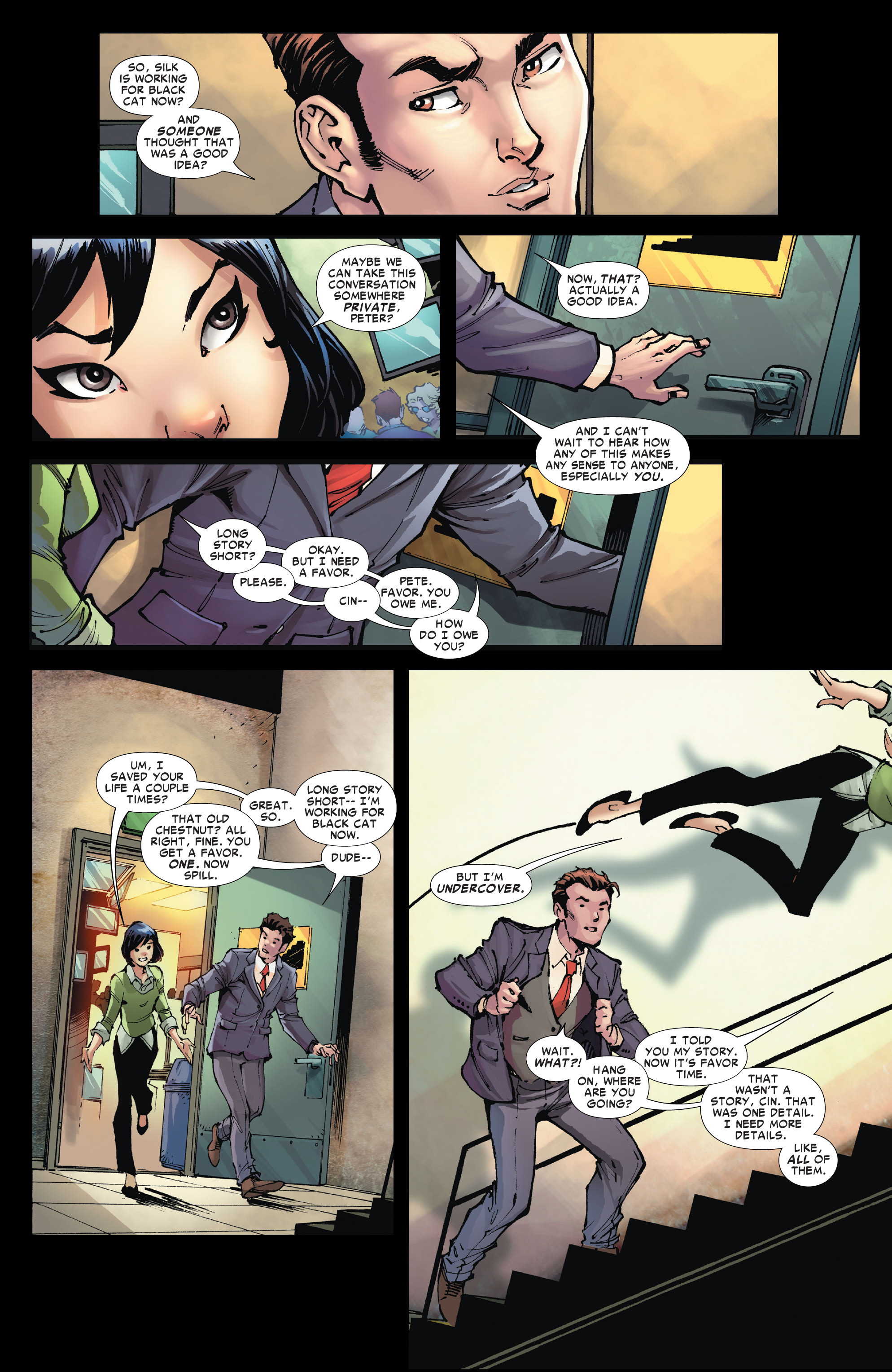 Read online Silk: Out of the Spider-Verse comic -  Issue # TPB 2 (Part 1) - 5