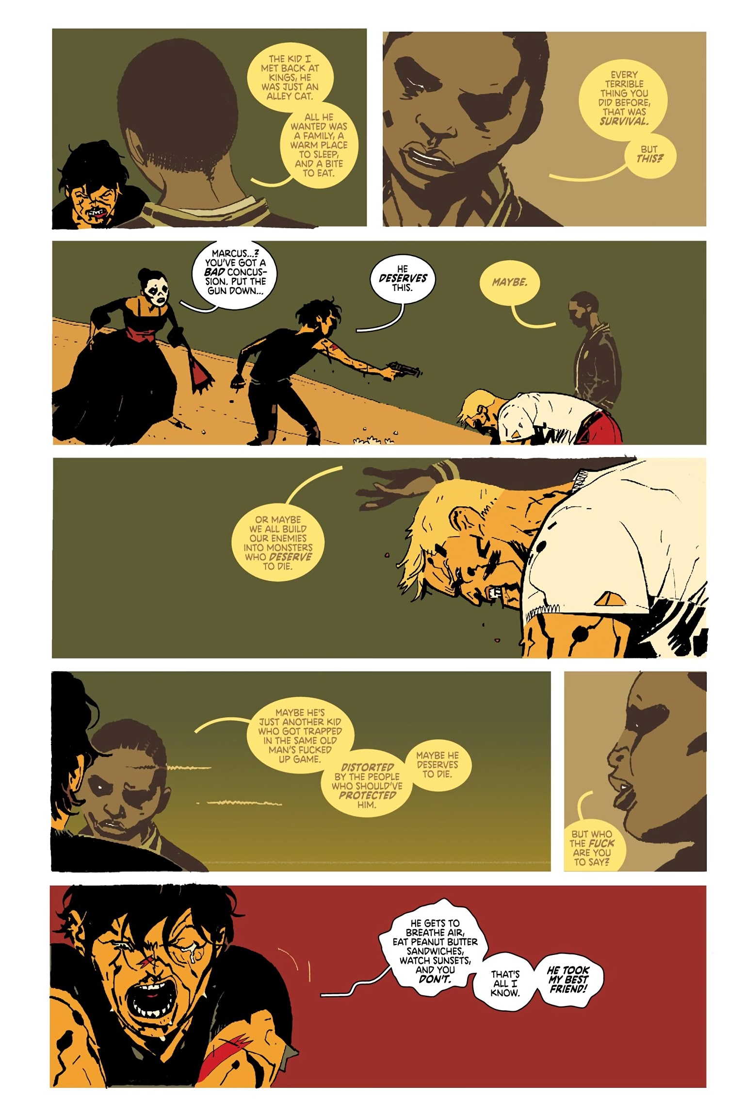 Read online Deadly Class comic -  Issue # _Deluxe Edition Teen Age Riot (Part 1) - 66