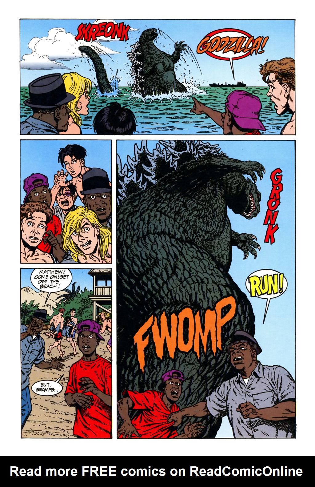 Read online Godzilla vs. Barkley comic -  Issue # Full - 9