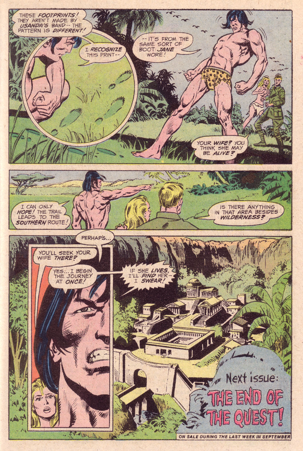 Read online Tarzan (1972) comic -  Issue #255 - 17