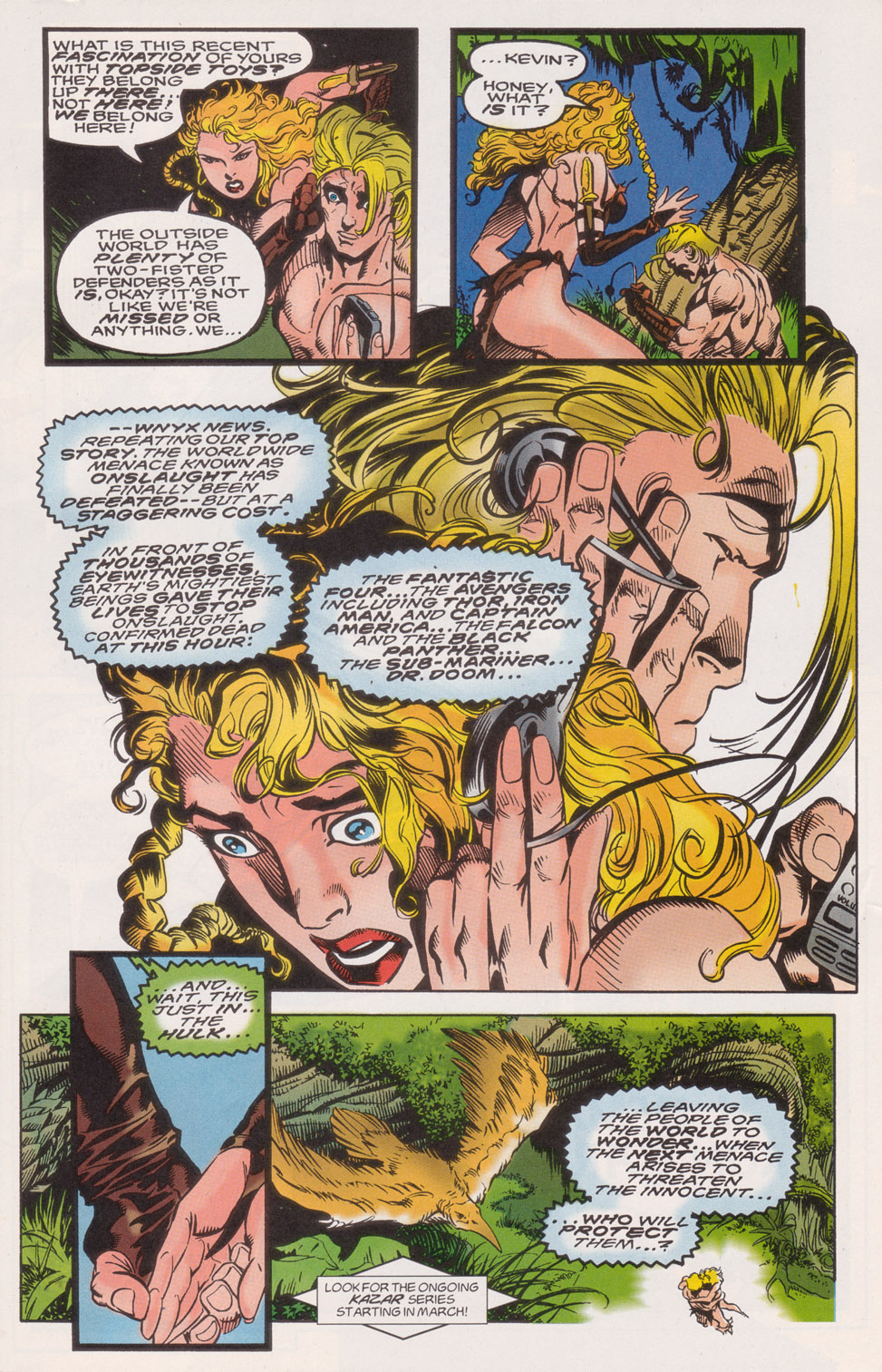 Read online Tales of the Marvel Universe comic -  Issue # Full - 8