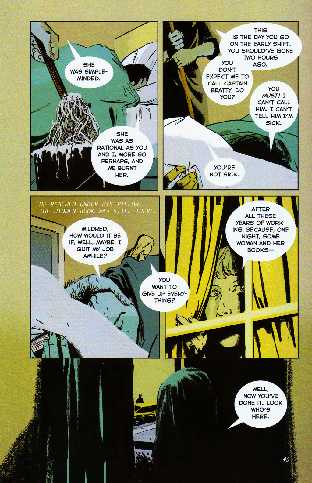 Read online Ray Bradbury's Fahrenheit 451: The Authorized Adaptation comic -  Issue # TPB - 54