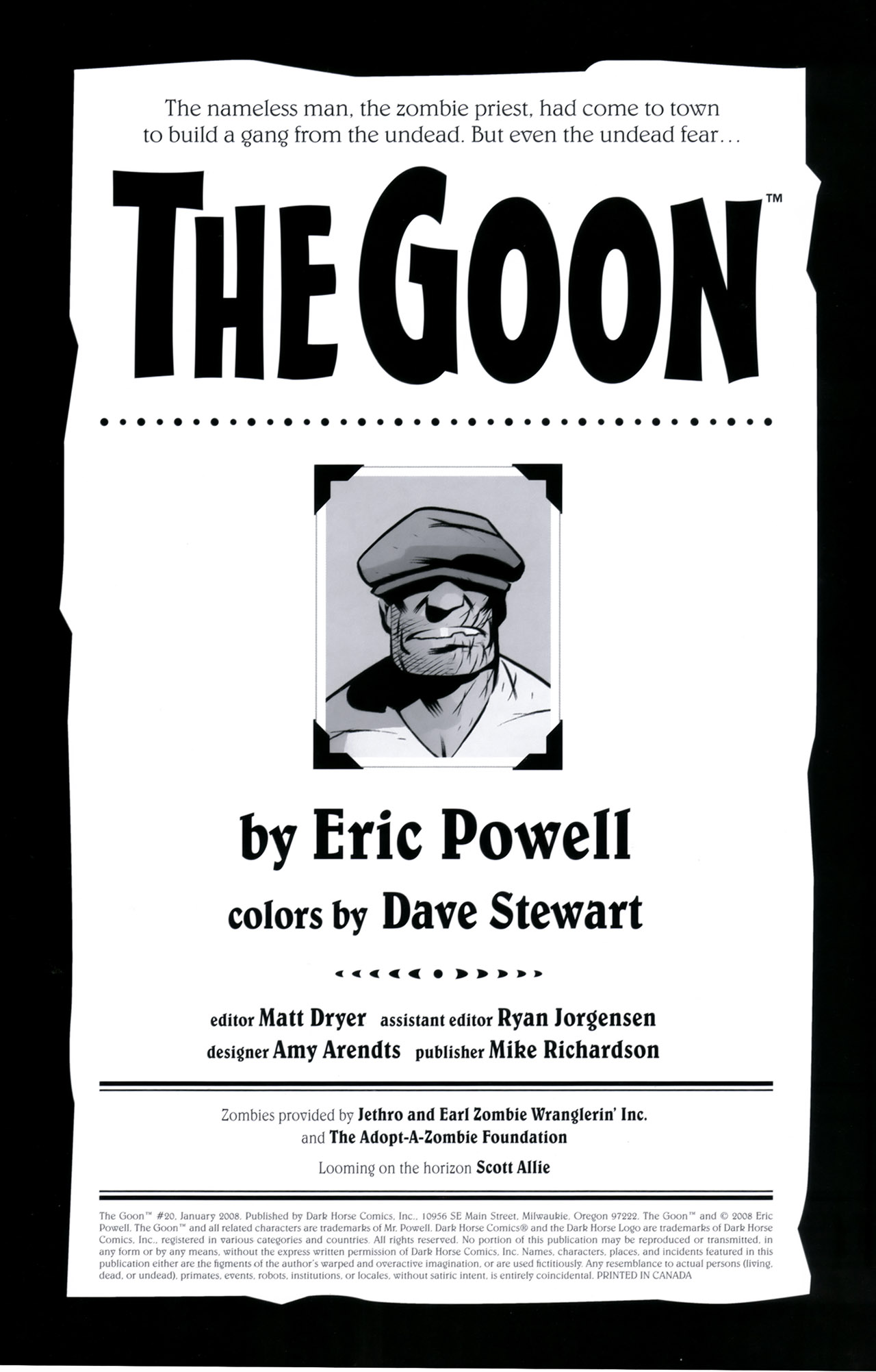 Read online The Goon (2003) comic -  Issue #20 - 2