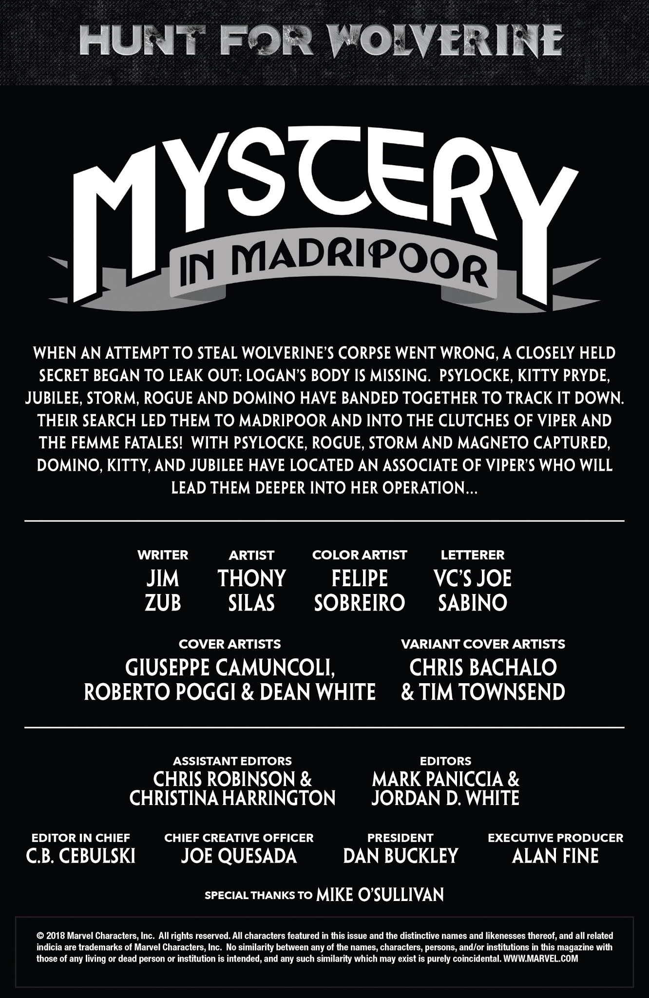 Read online Hunt For Wolverine: Mystery In Madripoor comic -  Issue #3 - 2