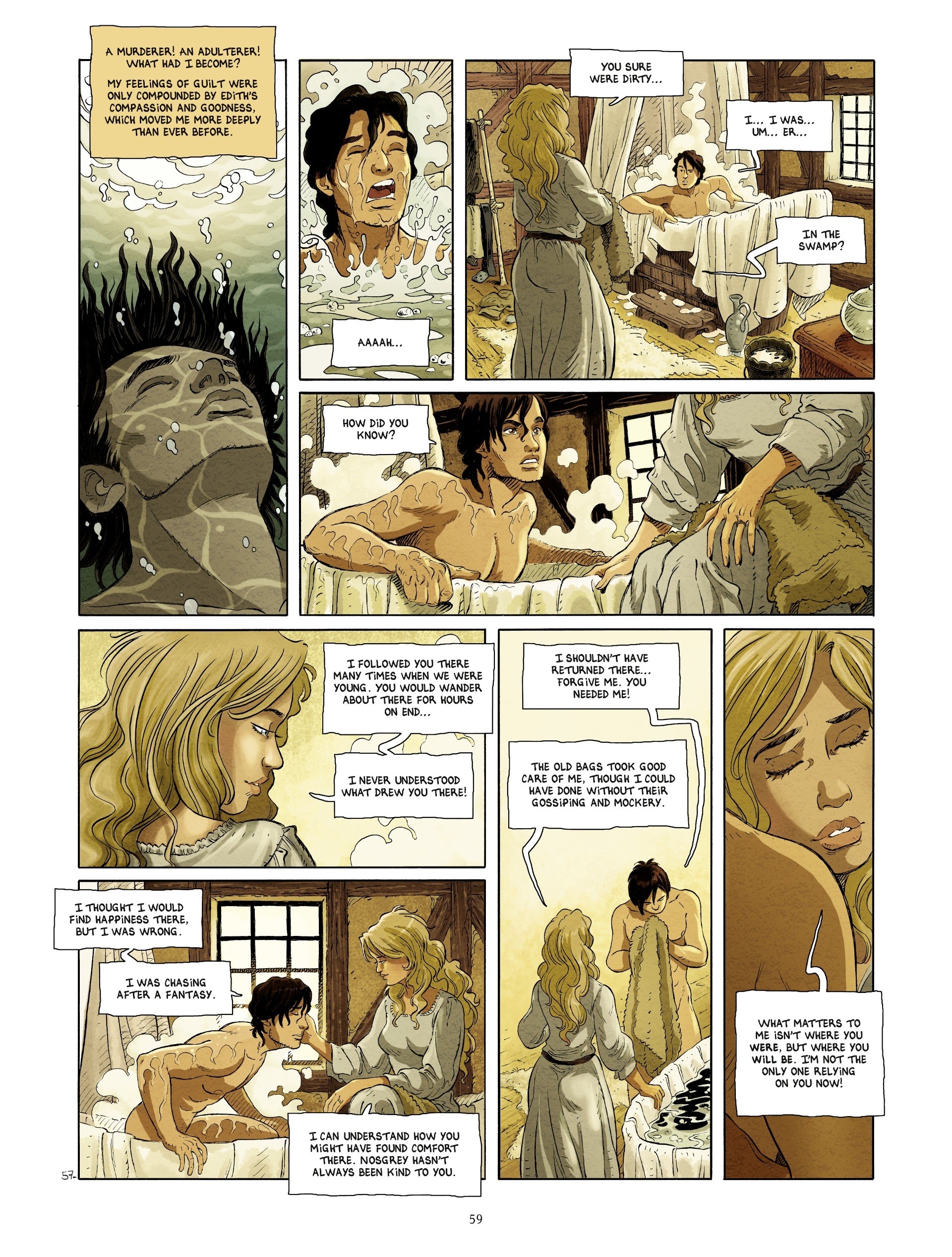 Read online Layla: A Tale of the Scarlet Swamp comic -  Issue # TPB - 61